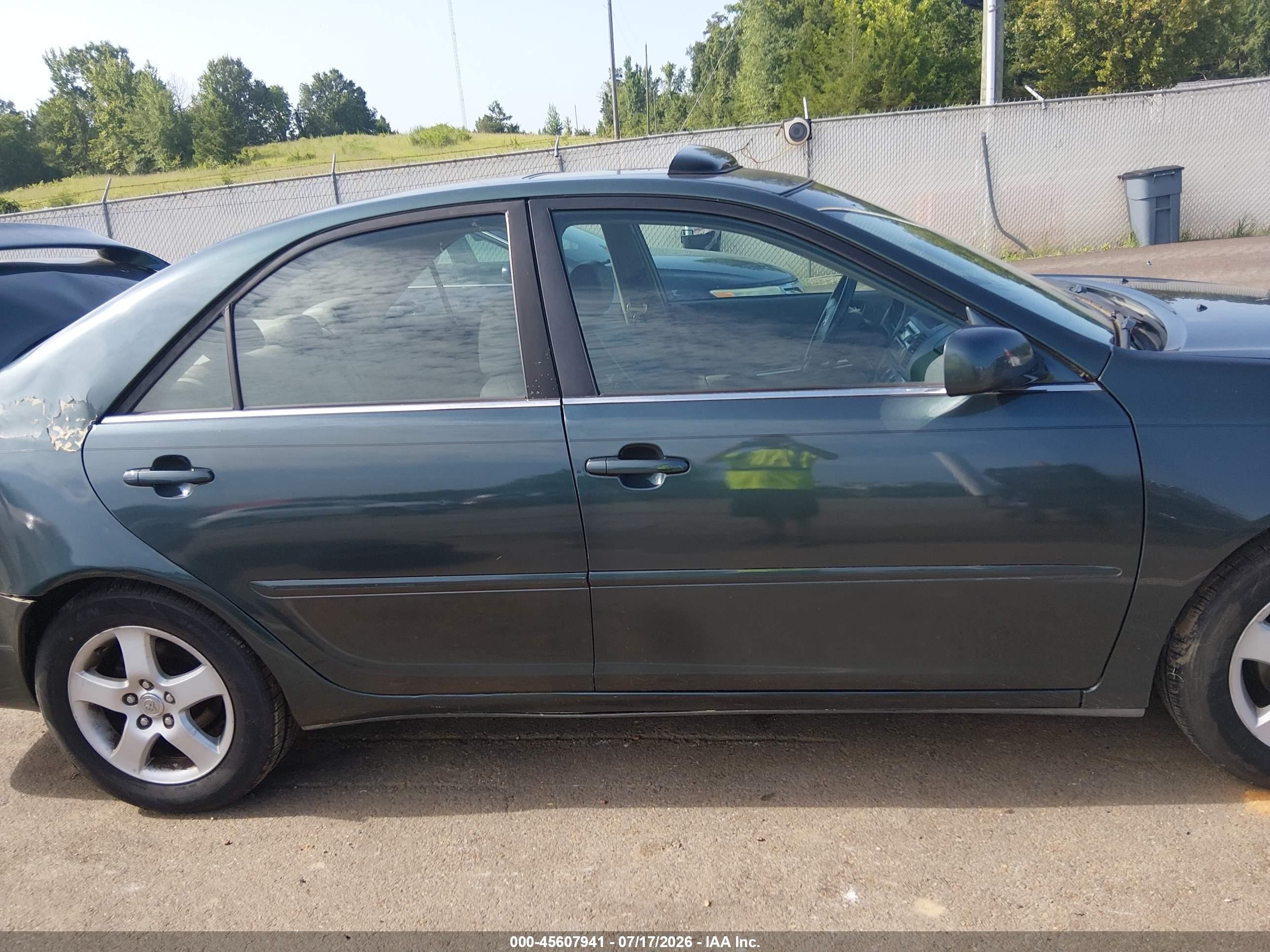 2005 Toyota Camry Se Green vin: 4T1BE32K45U425579