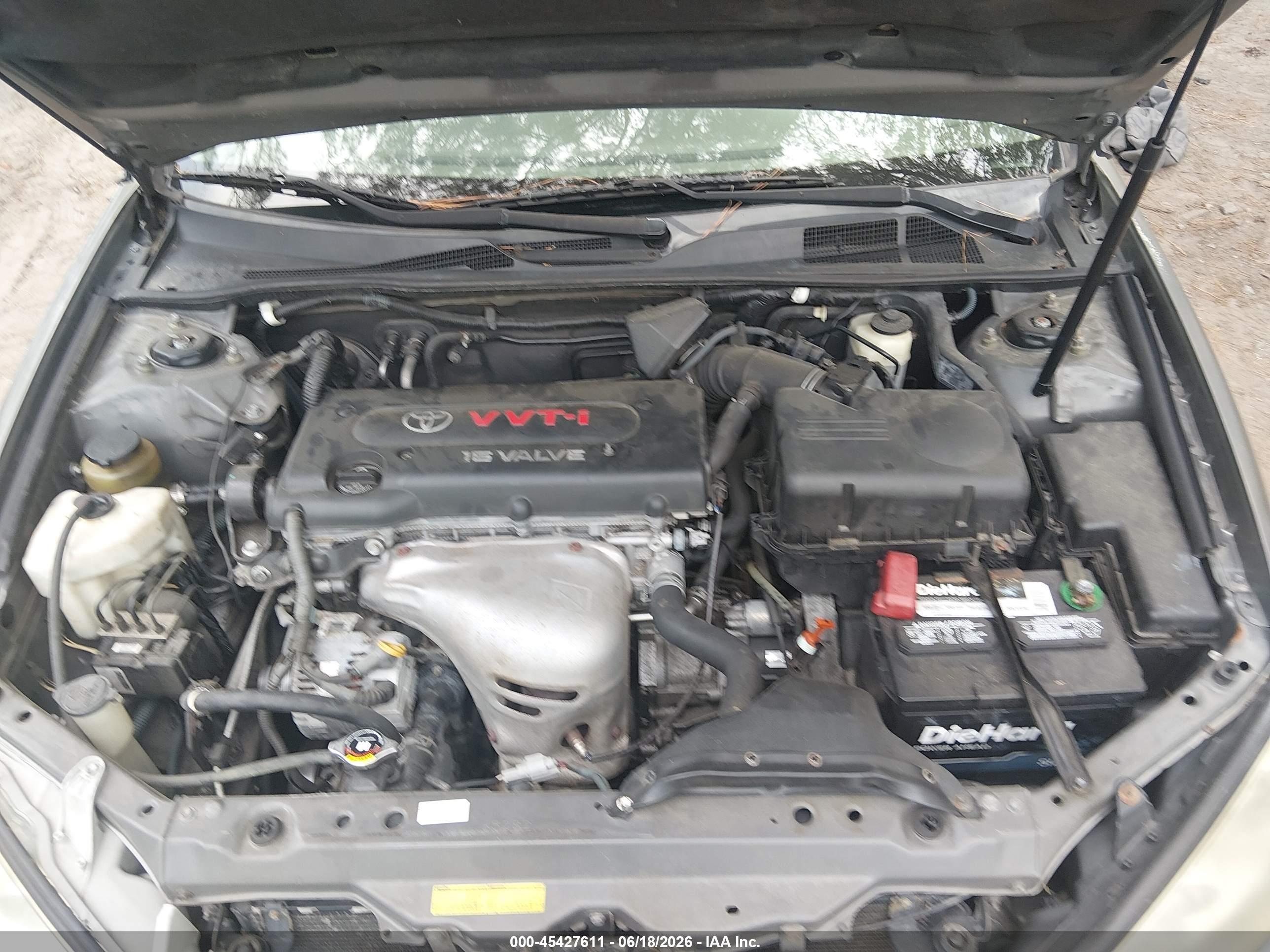2005 Toyota Camry Le Gray vin: 4T1BE32K45U632554