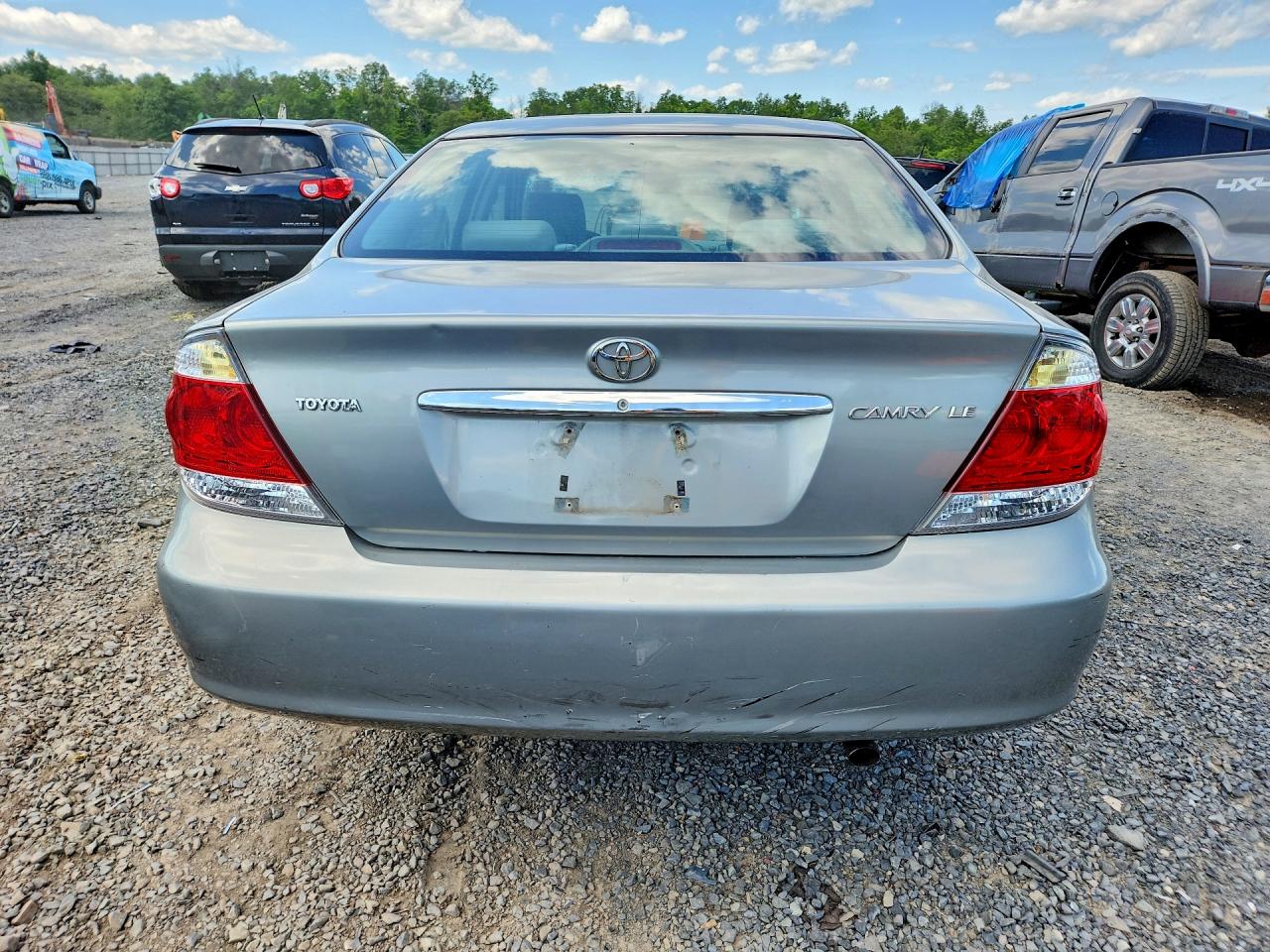 2005 Toyota Camry 4d S Gray vin: 4T1BE32K45U993735