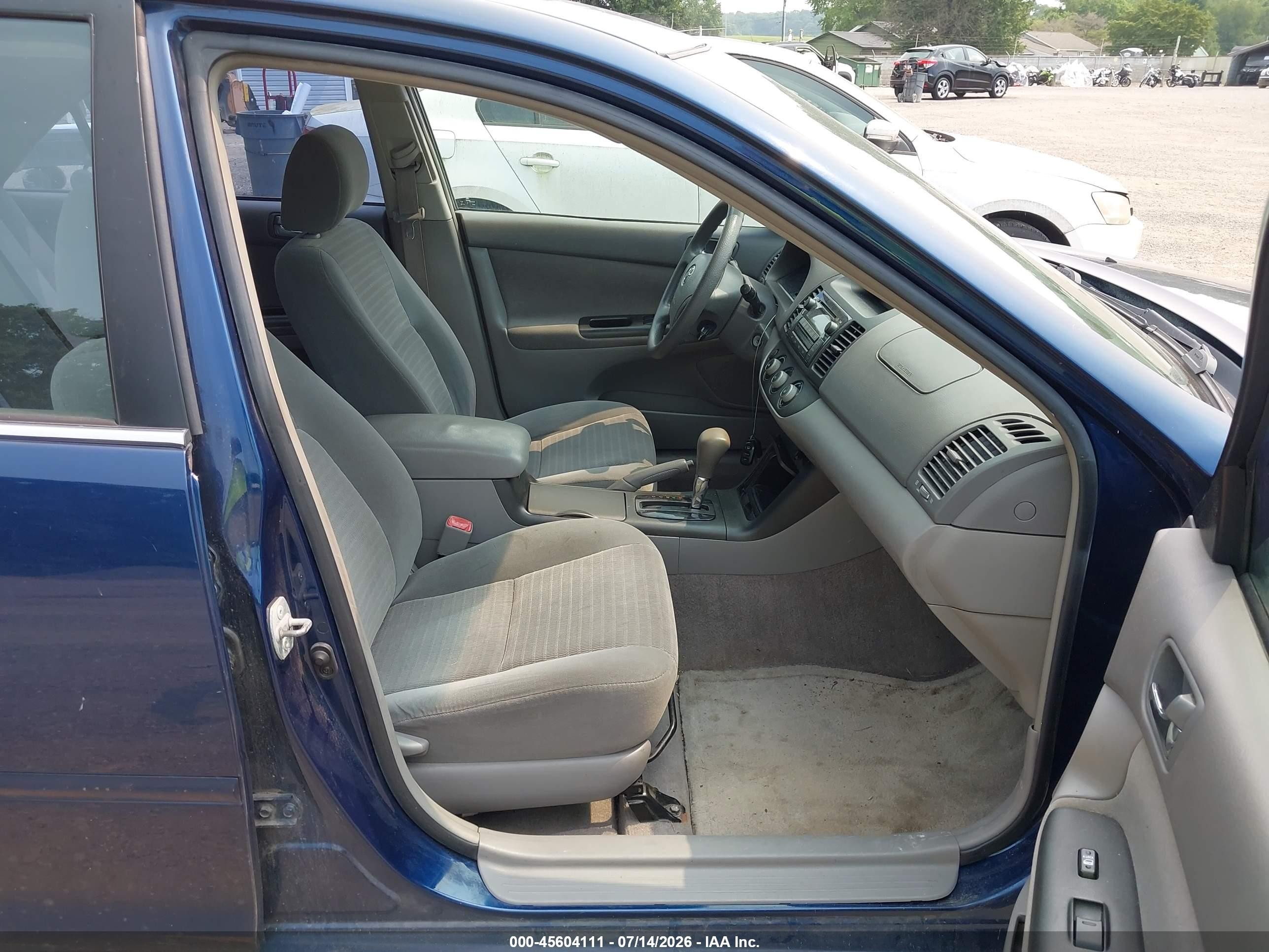 2006 Toyota Camry Le Blue vin: 4T1BE32K46U109133