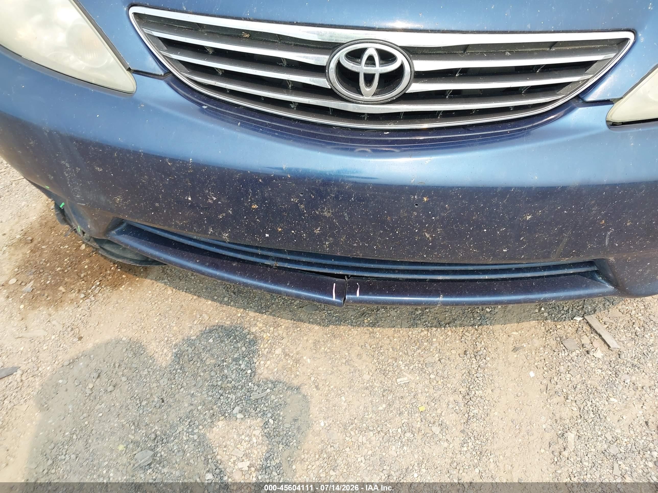 2006 Toyota Camry Le Blue vin: 4T1BE32K46U109133