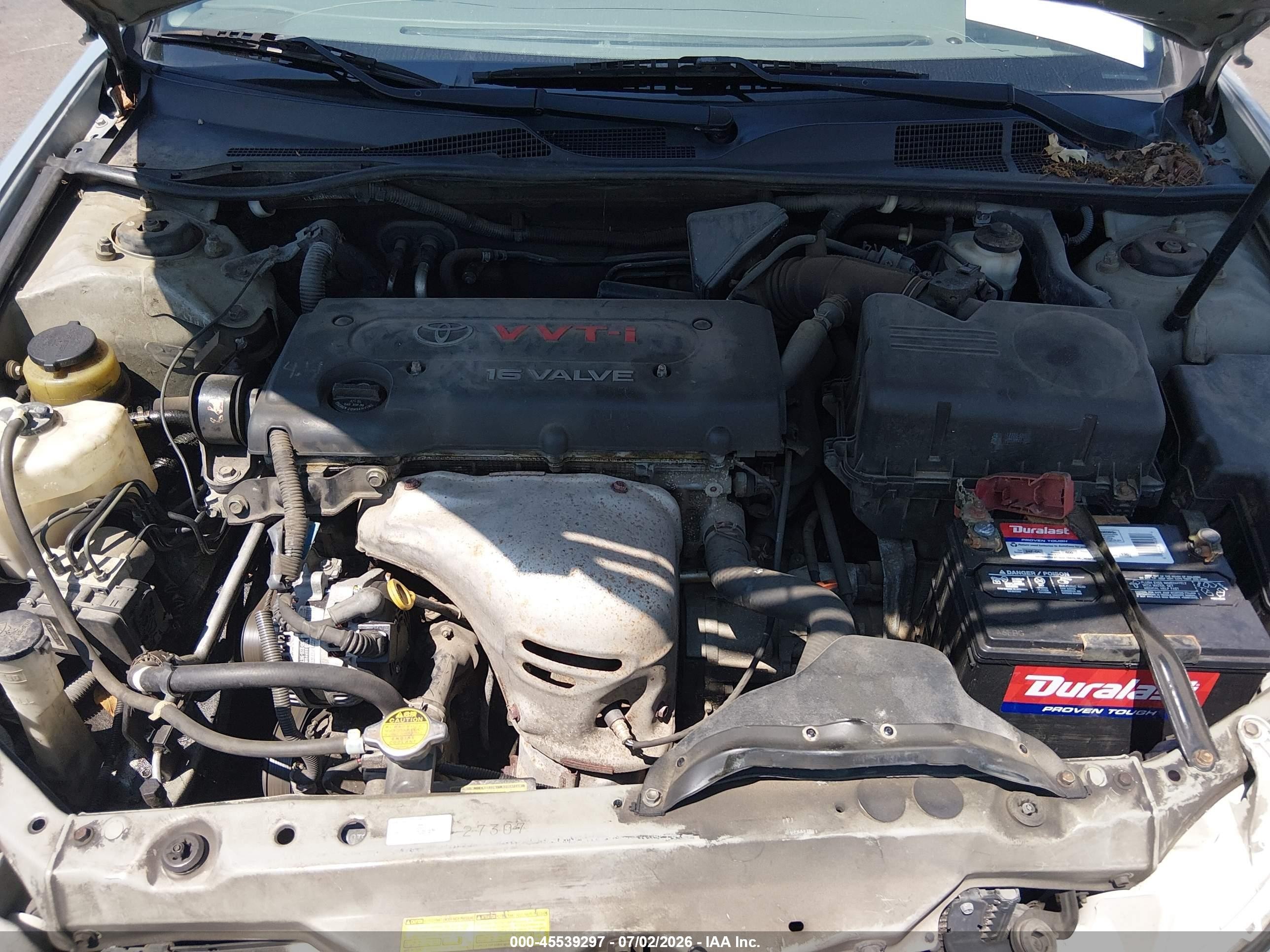 2006 Toyota Camry Le Серый vin: 4T1BE32K46U111609
