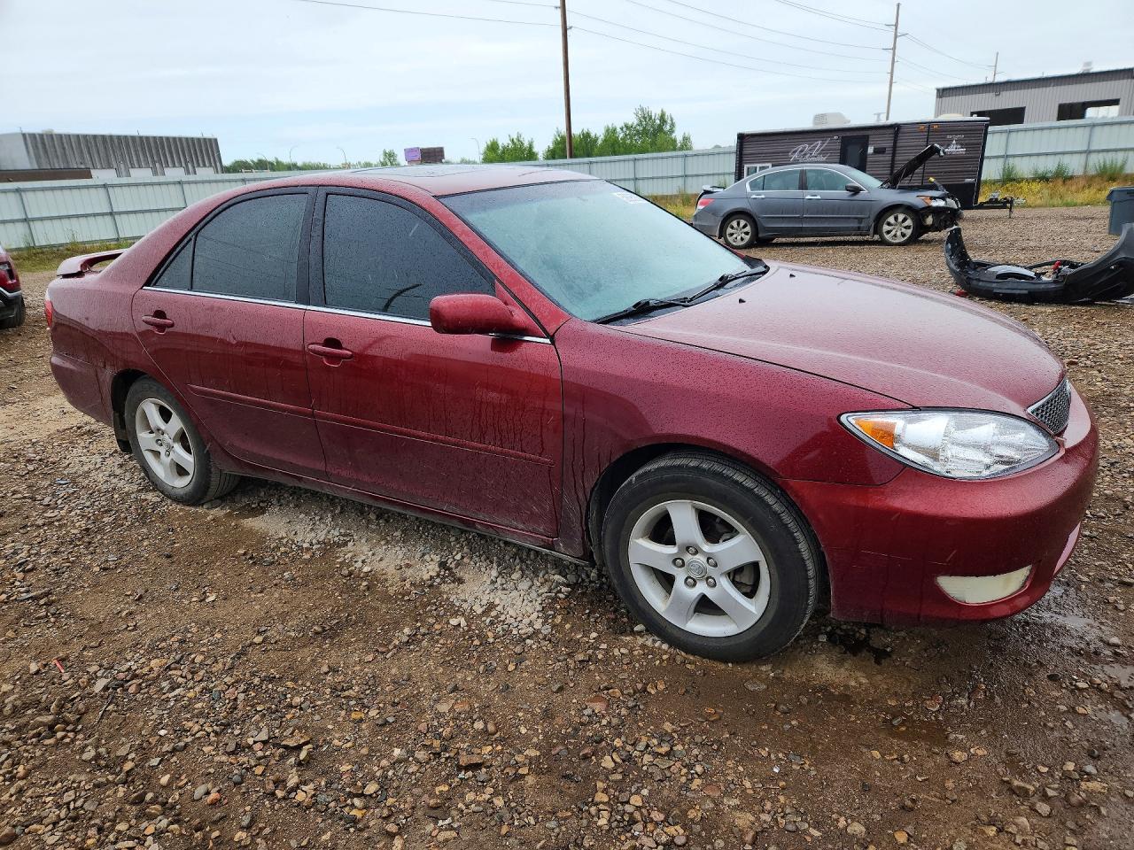 2006 Toyota Camry Se Burgundy vin: 4T1BE32K46U115577