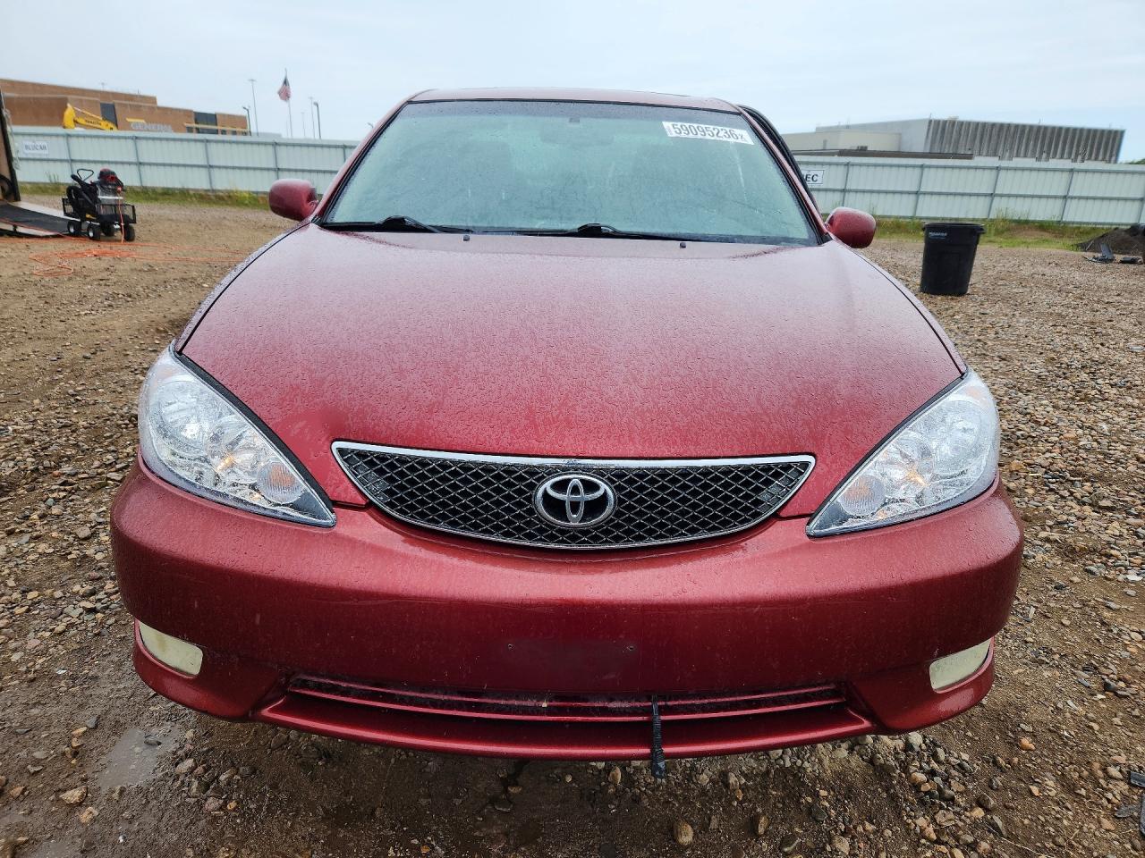 2006 Toyota Camry Se Burgundy vin: 4T1BE32K46U115577