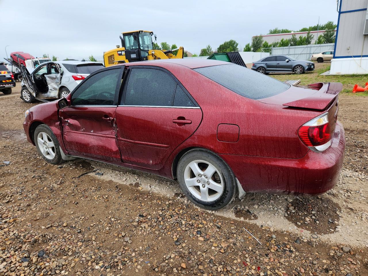 2006 Toyota Camry Se Burgundy vin: 4T1BE32K46U115577