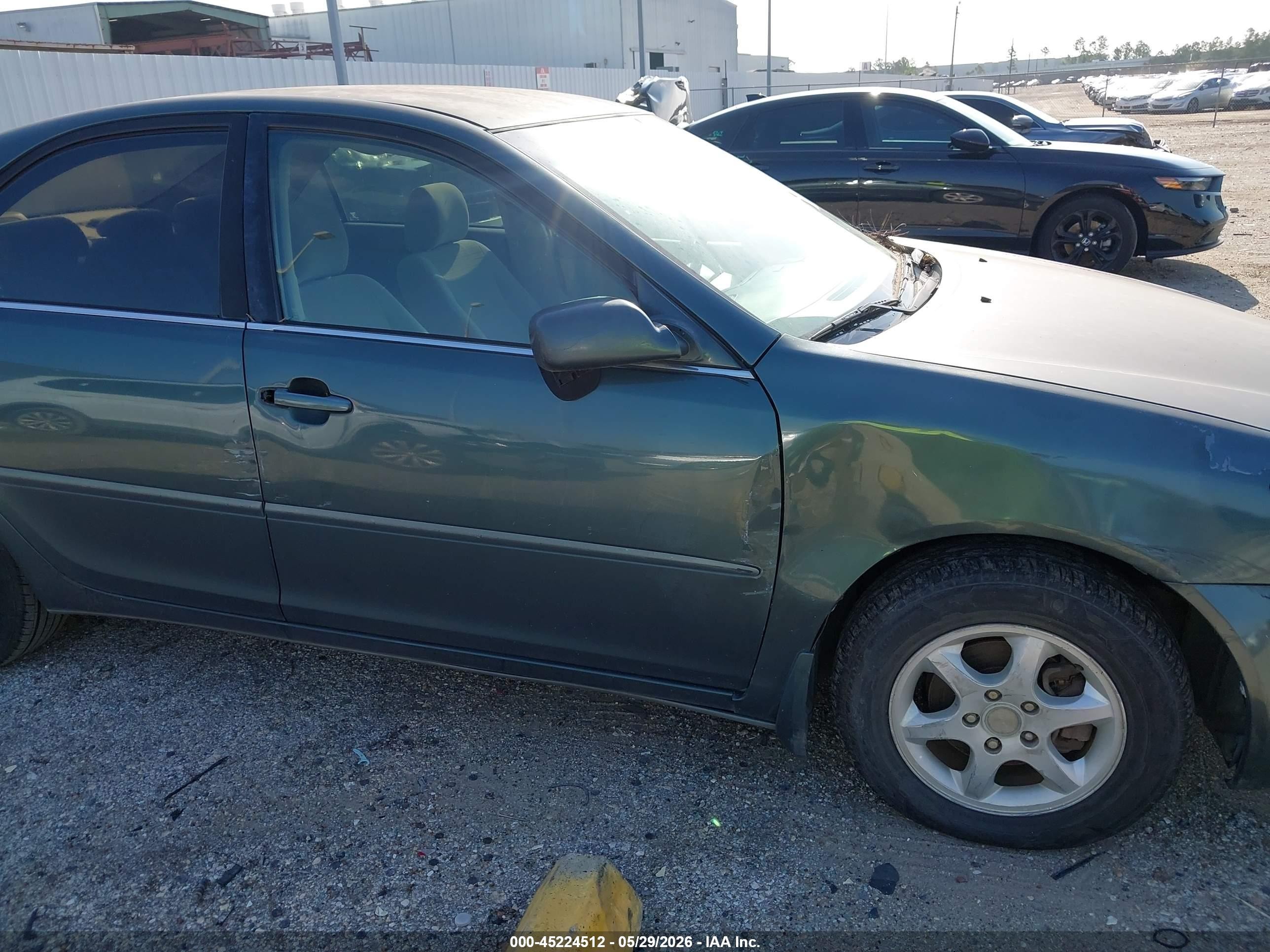 2006 Toyota Camry Le Green vin: 4T1BE32K46U134839