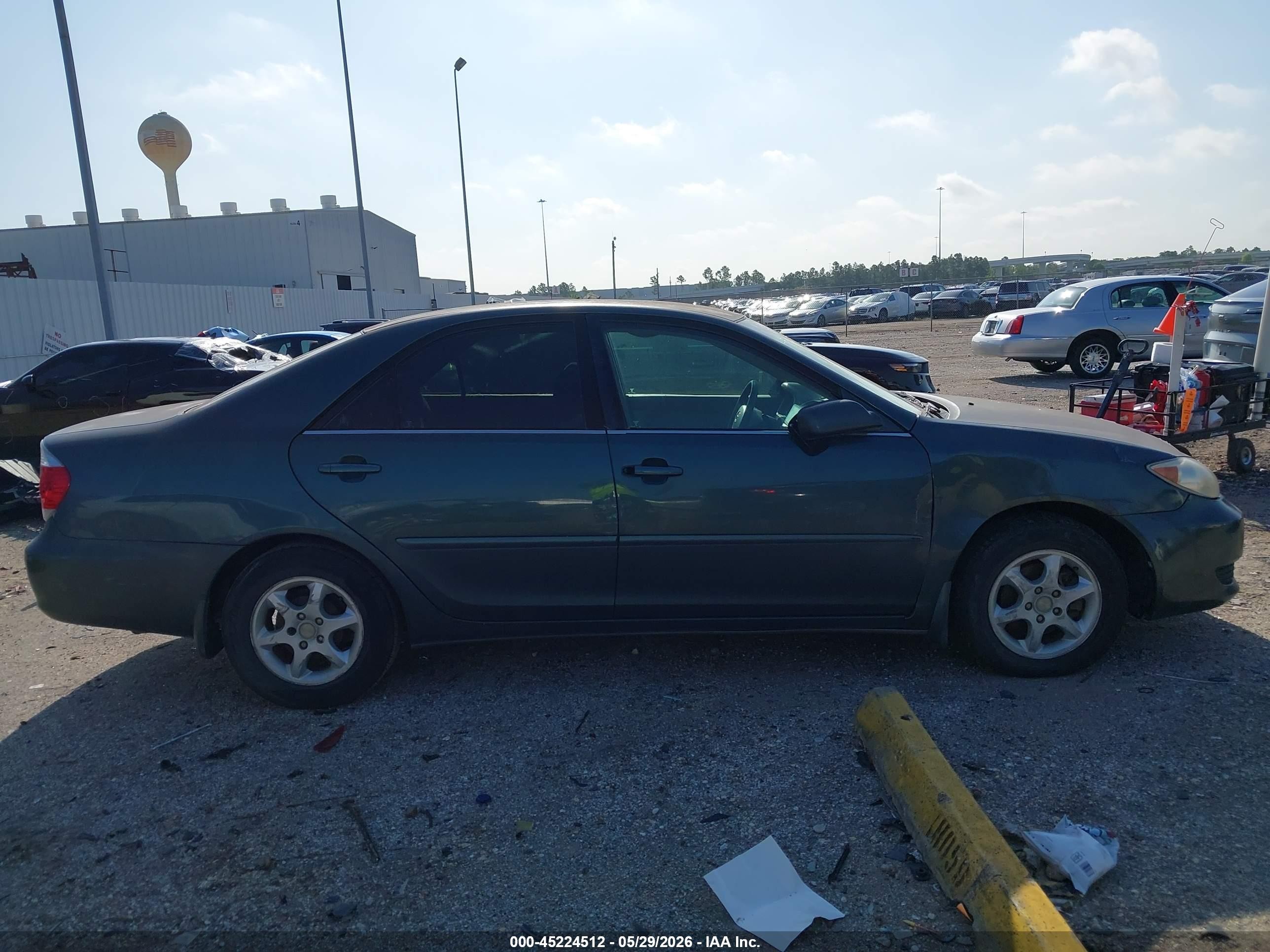 2006 Toyota Camry Le Green vin: 4T1BE32K46U134839