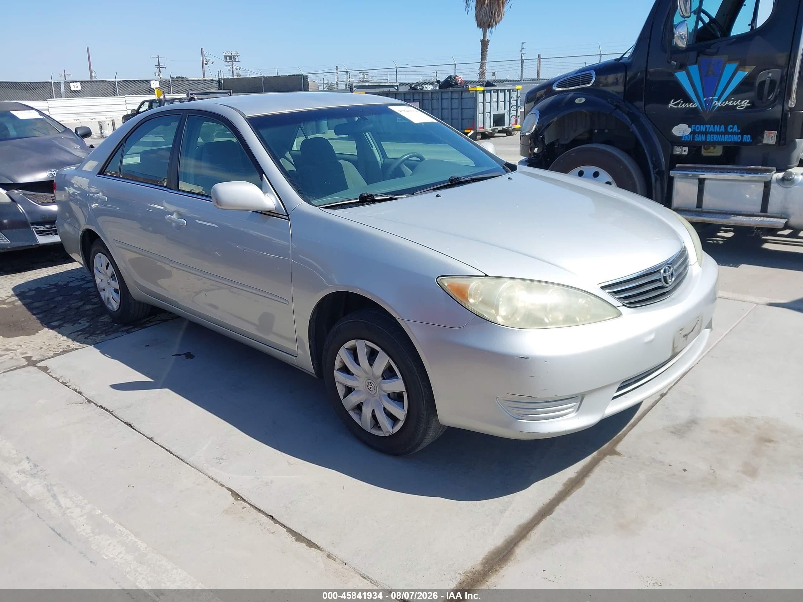 2006 Toyota Camry Le Silver vin: 4T1BE32K46U163225