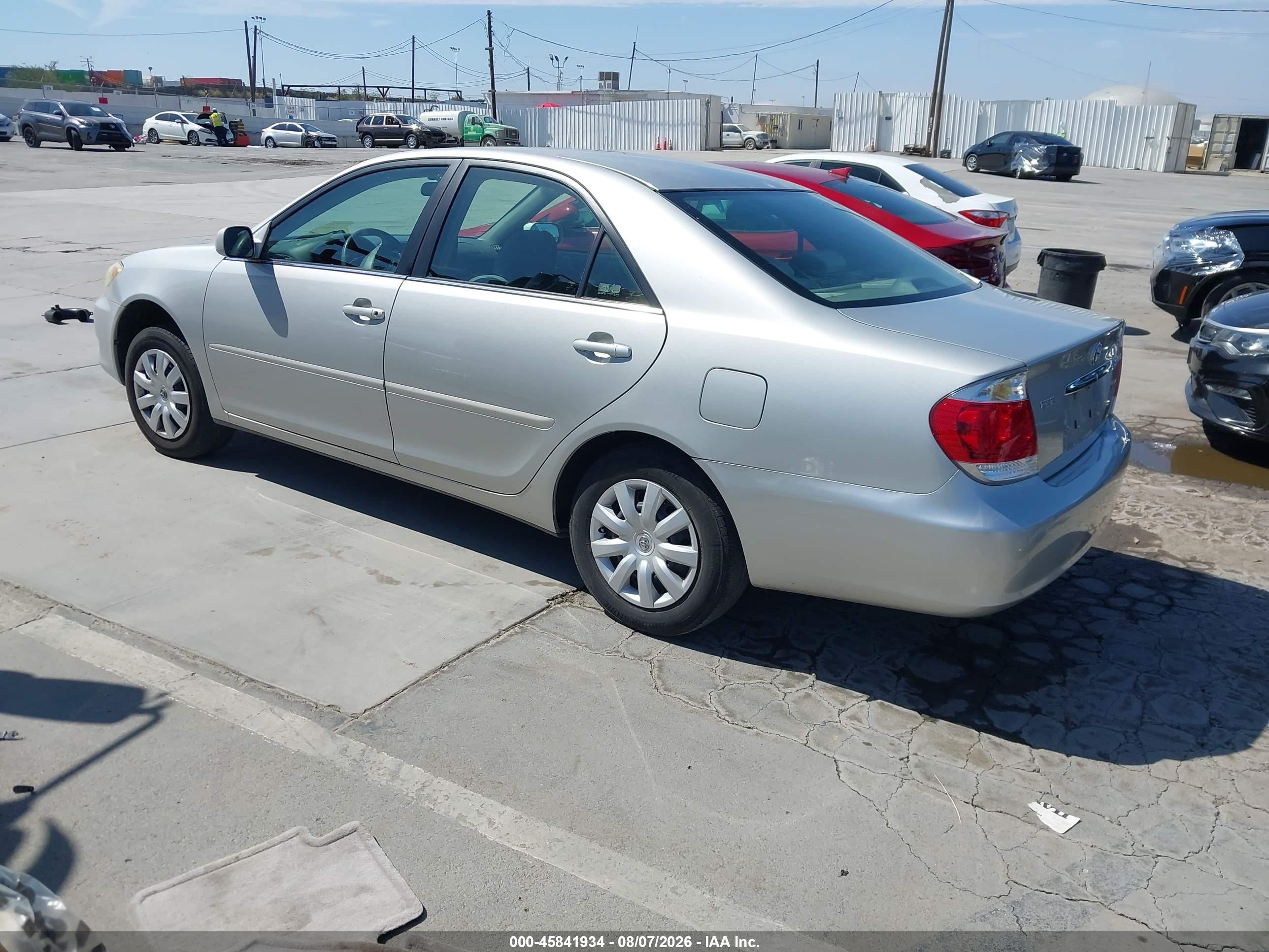 2006 Toyota Camry Le Silver vin: 4T1BE32K46U163225