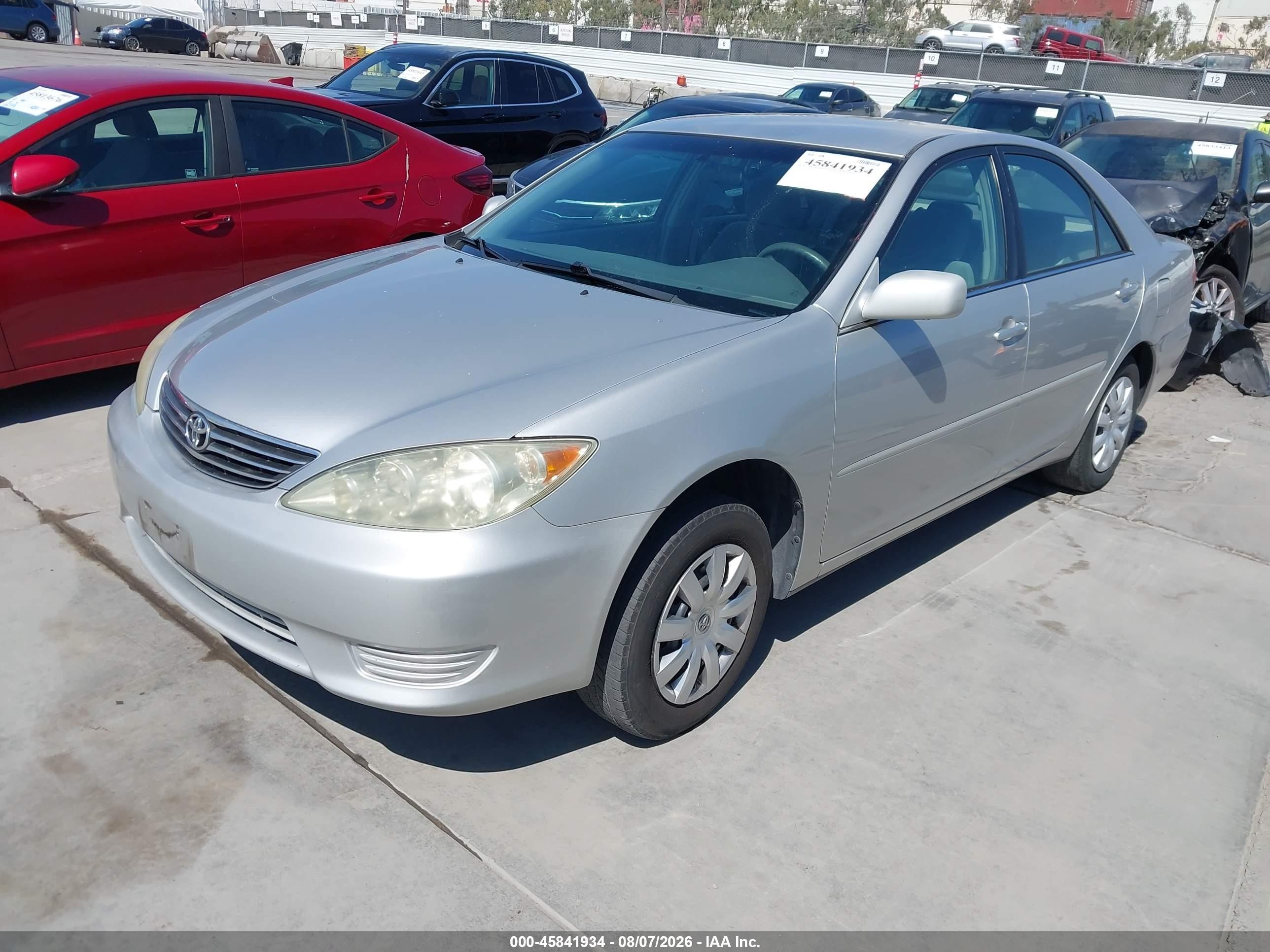 2006 Toyota Camry Le Silver vin: 4T1BE32K46U163225