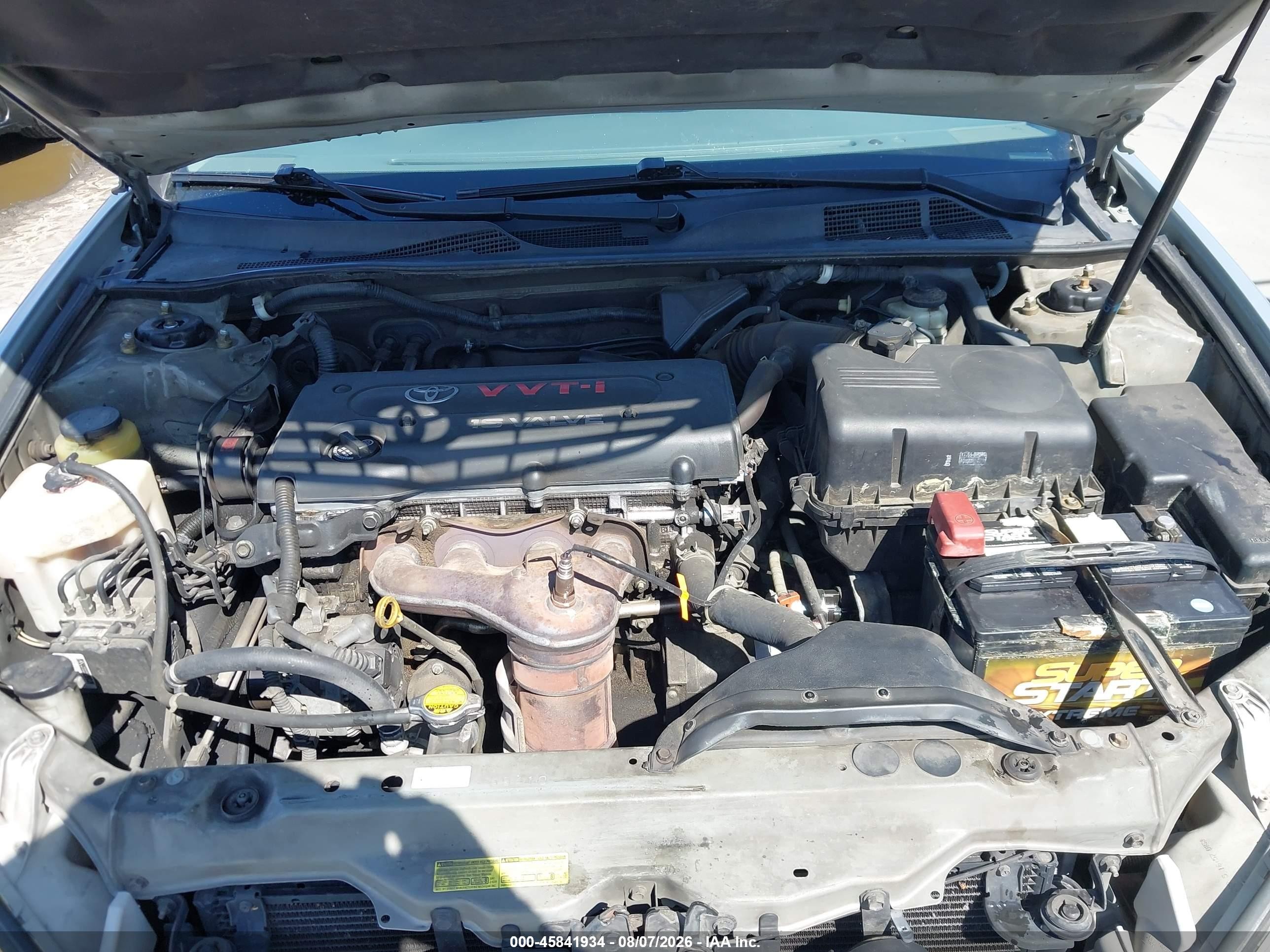 2006 Toyota Camry Le Silver vin: 4T1BE32K46U163225