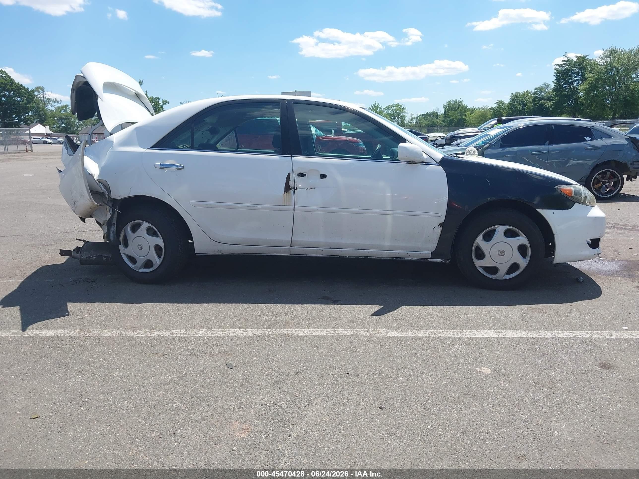 2006 Toyota Camry Se White vin: 4T1BE32K46U662736