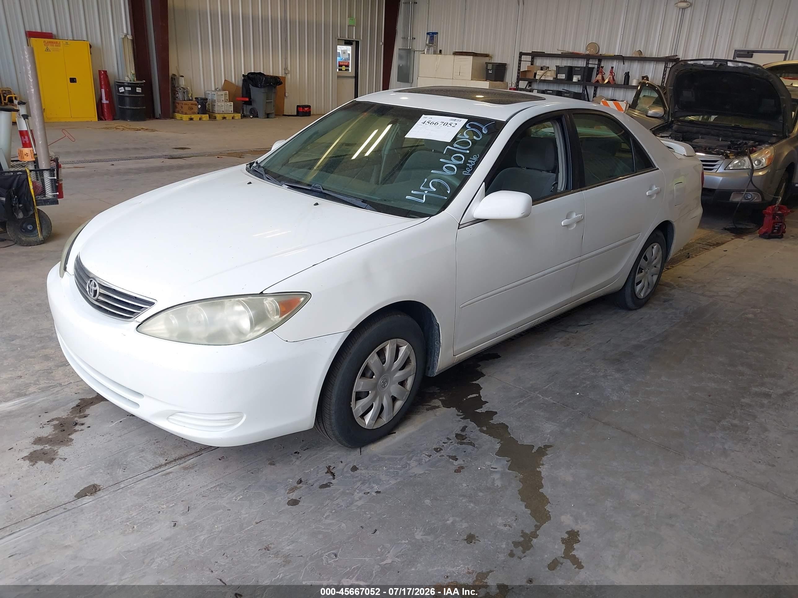 2006 Toyota Camry Le White vin: 4T1BE32K46U676989