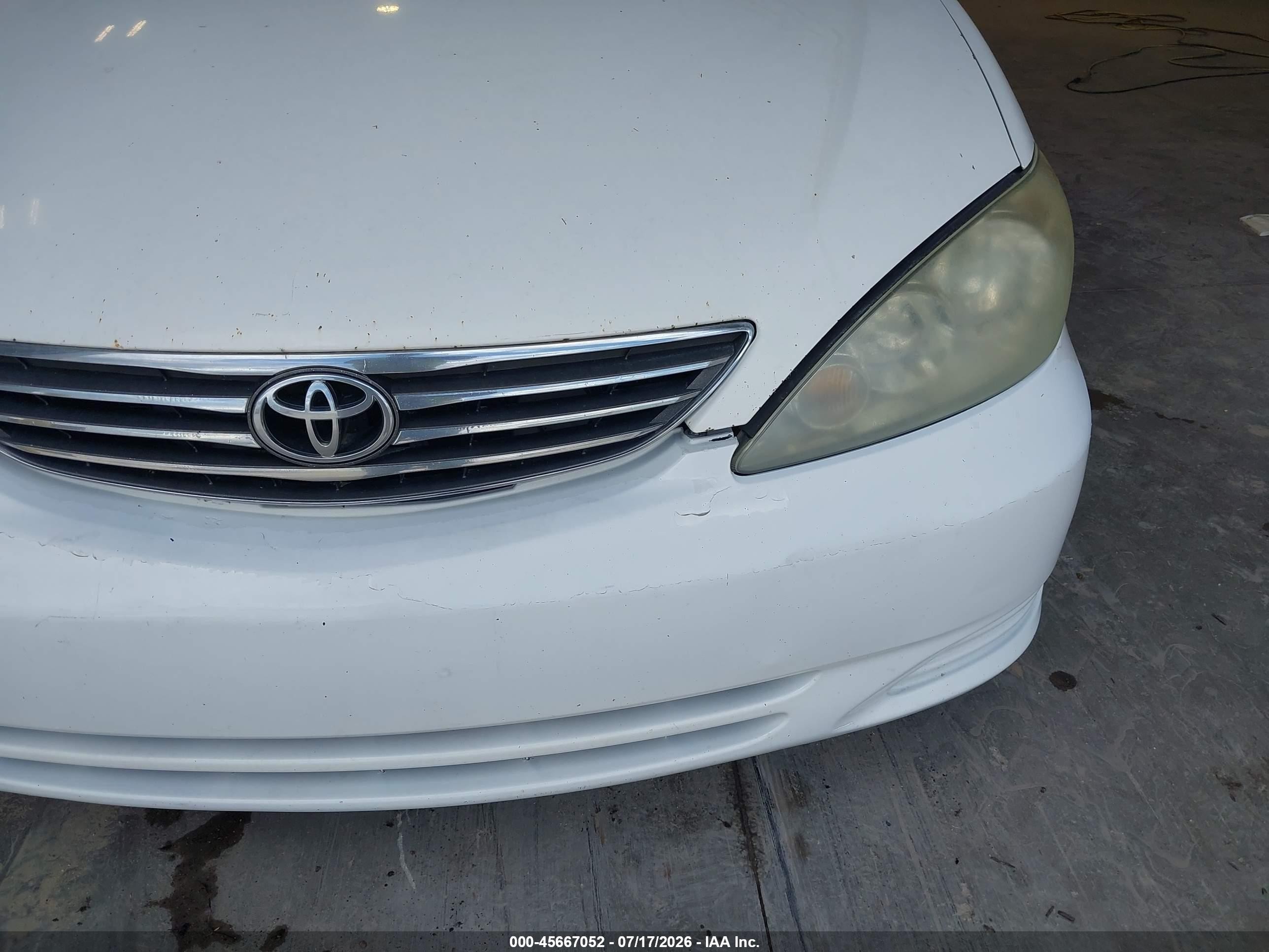 2006 Toyota Camry Le White vin: 4T1BE32K46U676989