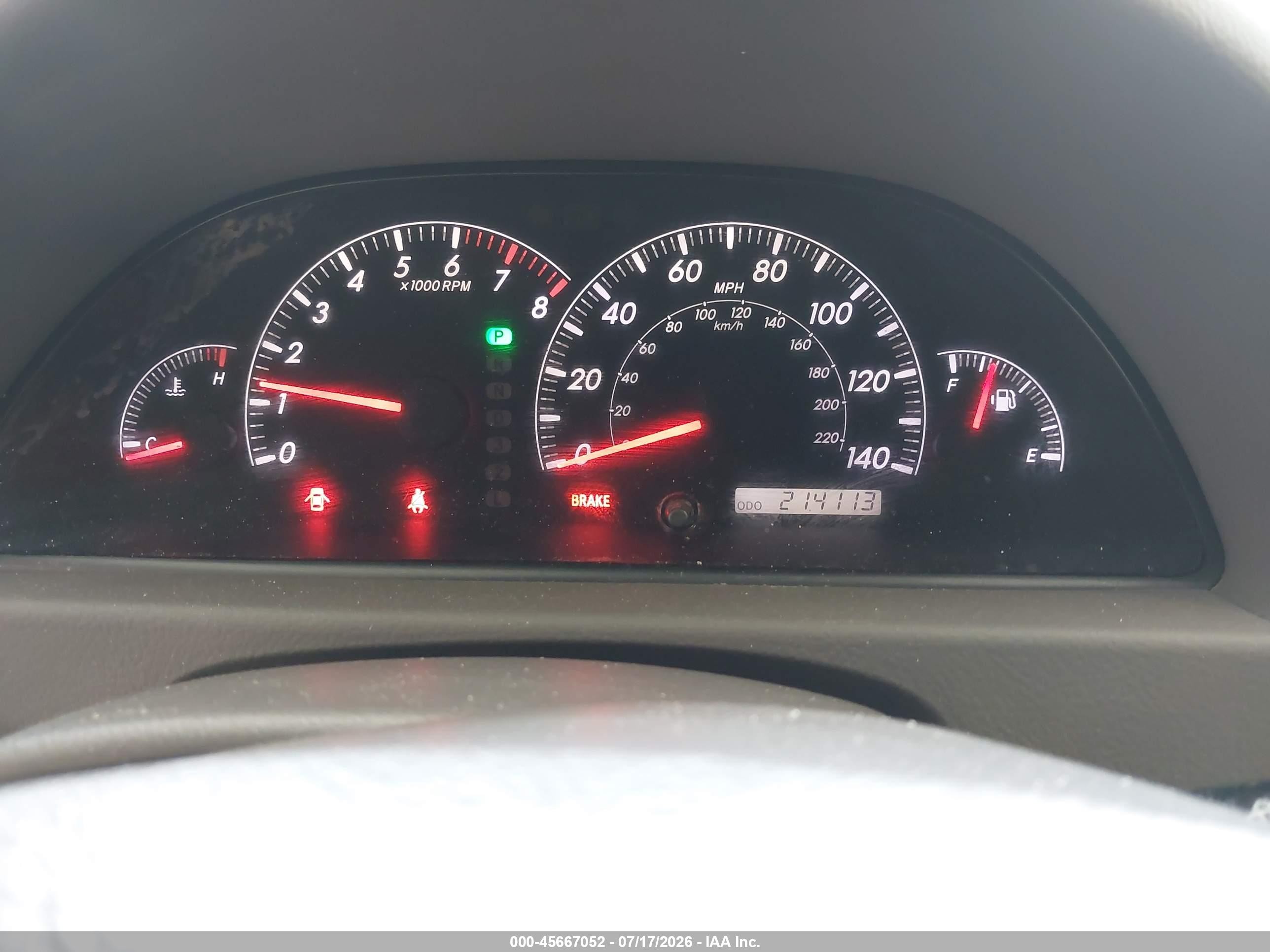 2006 Toyota Camry Le White vin: 4T1BE32K46U676989