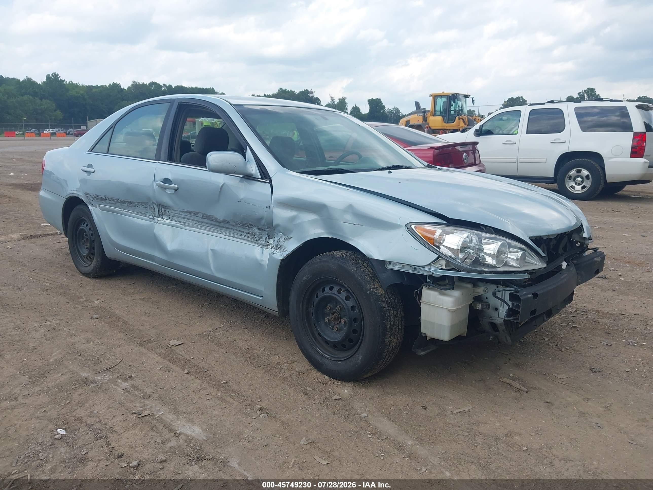 2006 Toyota Camry Le Blue vin: 4T1BE32K46U685532