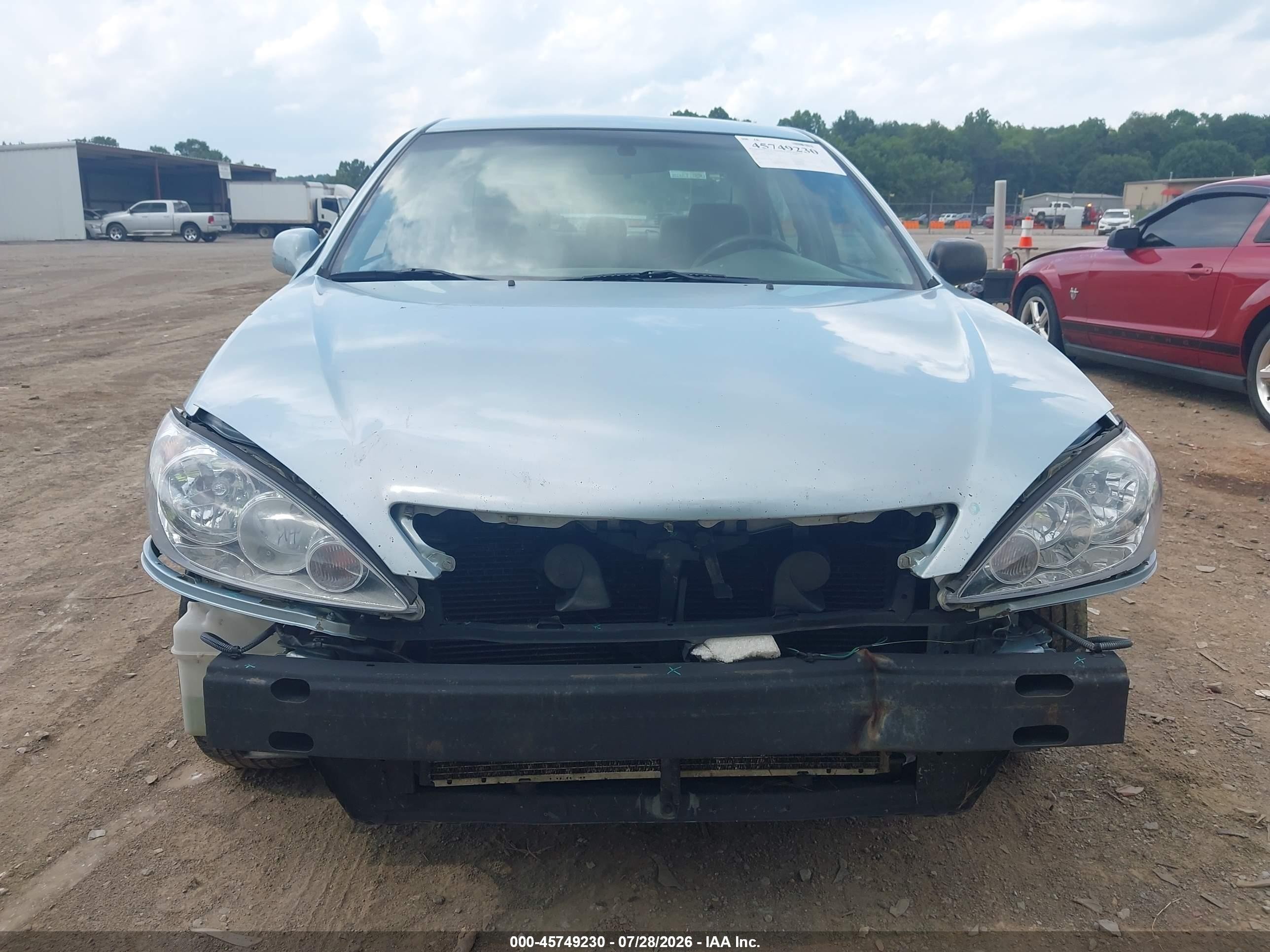 2006 Toyota Camry Le Blue vin: 4T1BE32K46U685532