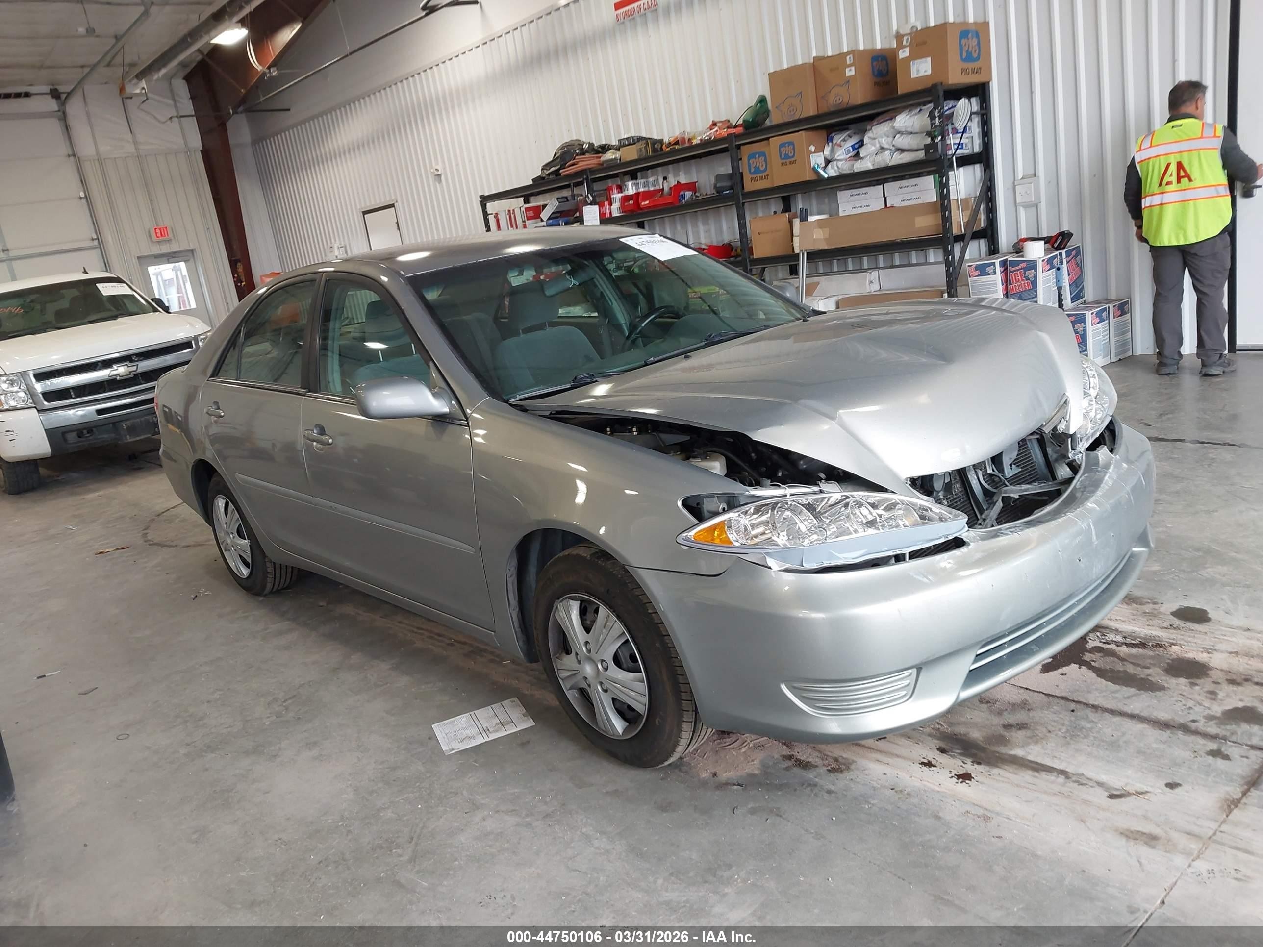 2006 Toyota Camry Le Pewter vin: 4T1BE32K46U716455