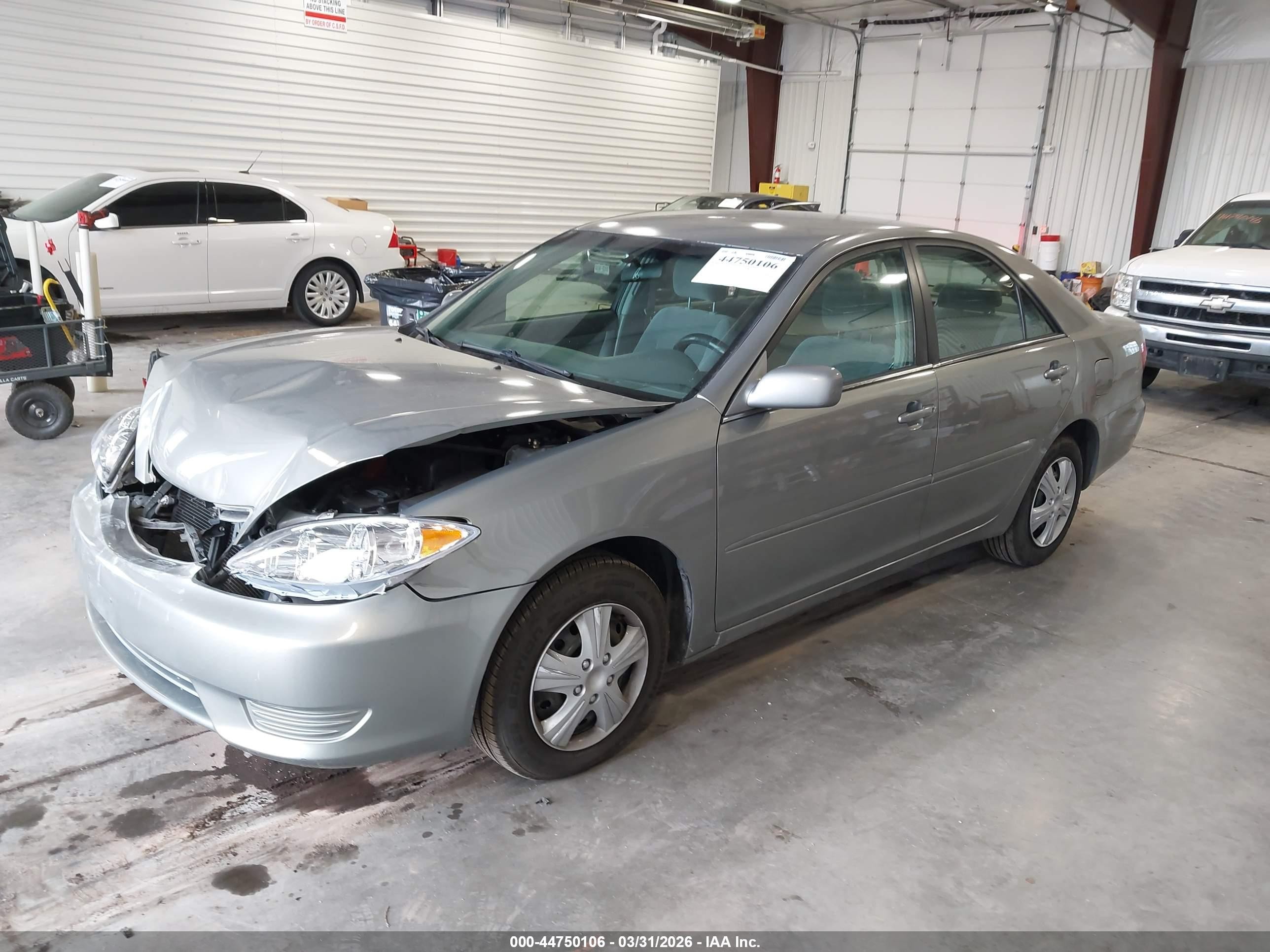2006 Toyota Camry Le Pewter vin: 4T1BE32K46U716455