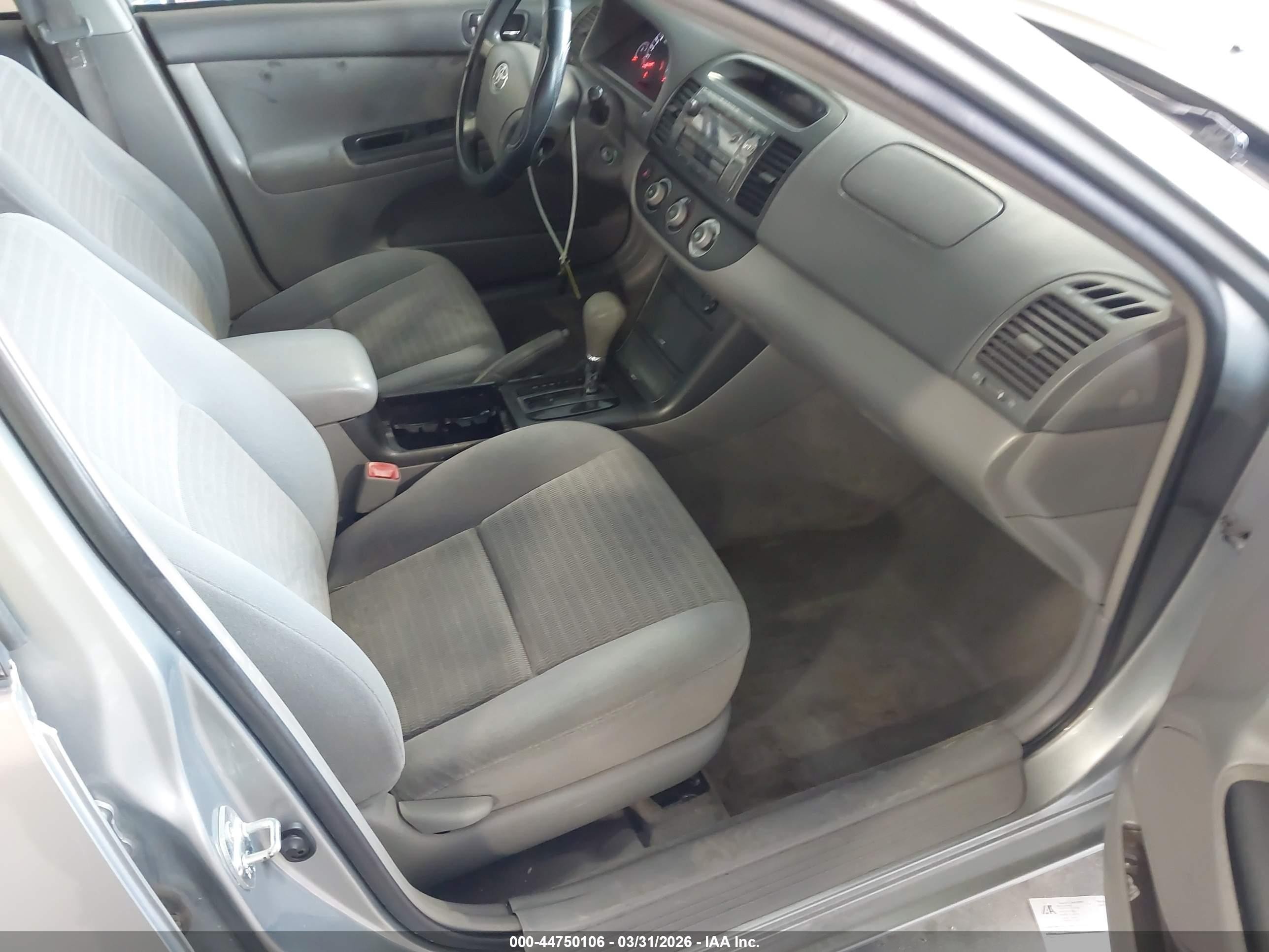 2006 Toyota Camry Le Pewter vin: 4T1BE32K46U716455
