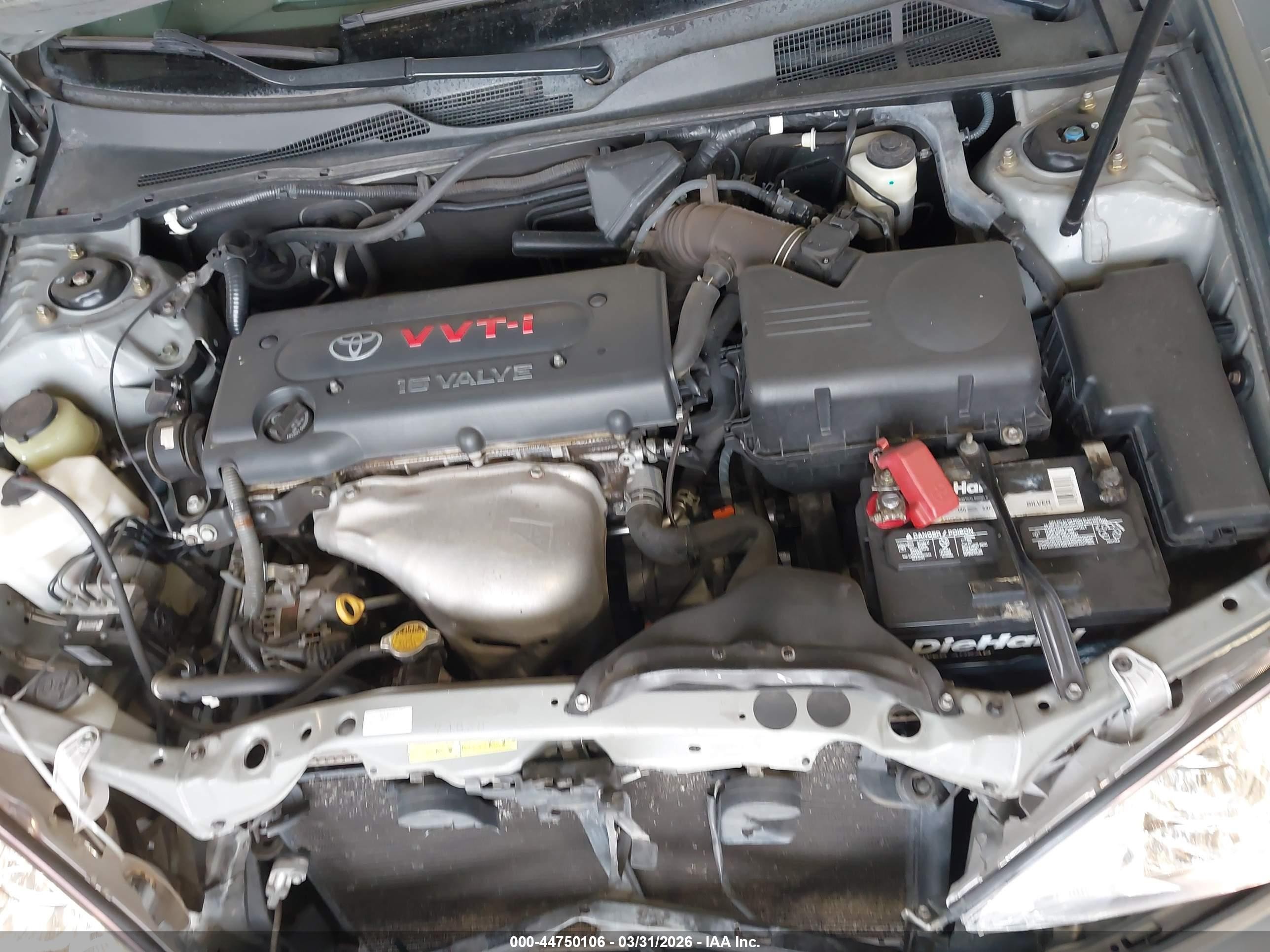 2006 Toyota Camry Le Pewter vin: 4T1BE32K46U716455
