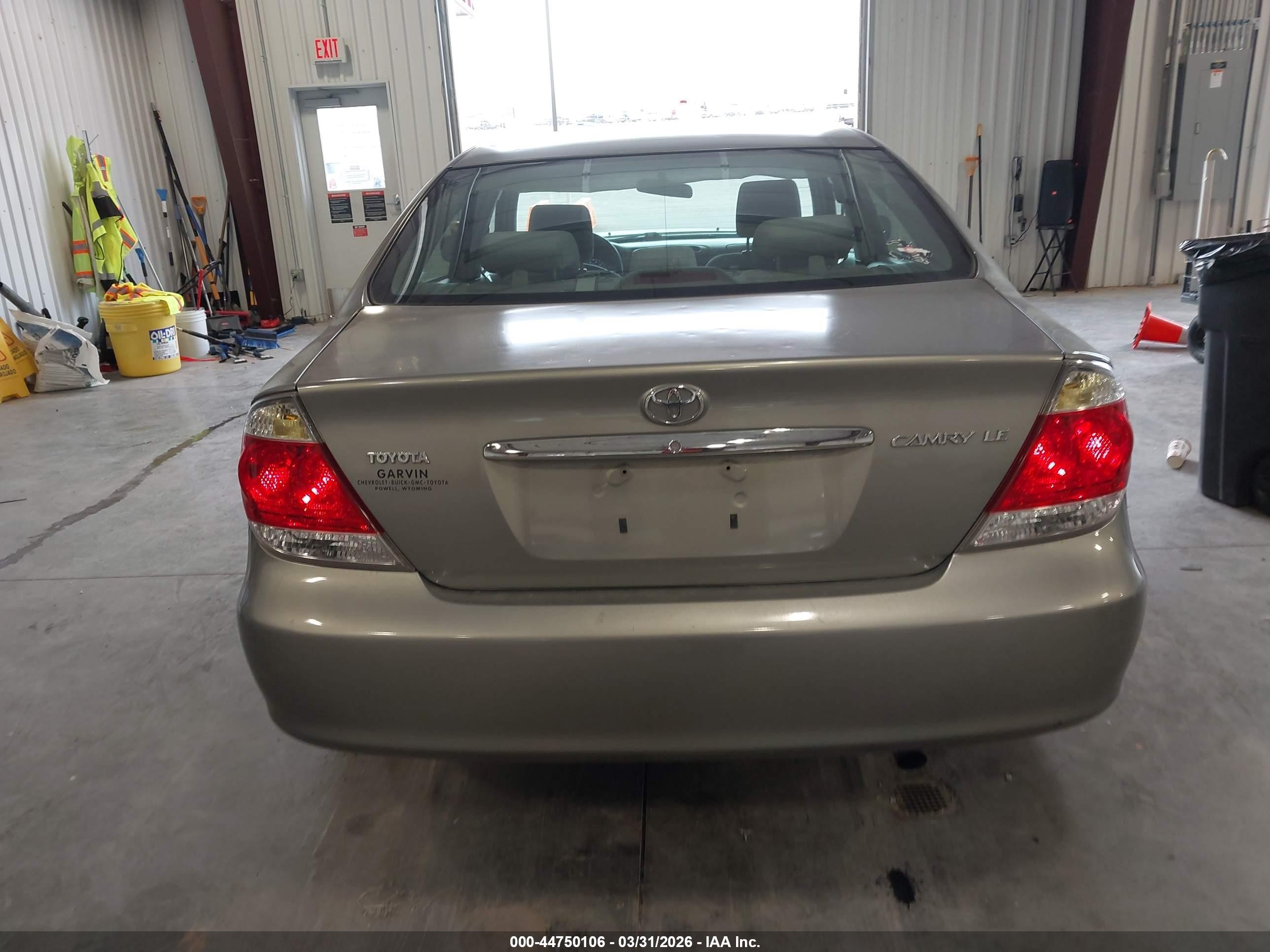 2006 Toyota Camry Le Pewter vin: 4T1BE32K46U716455