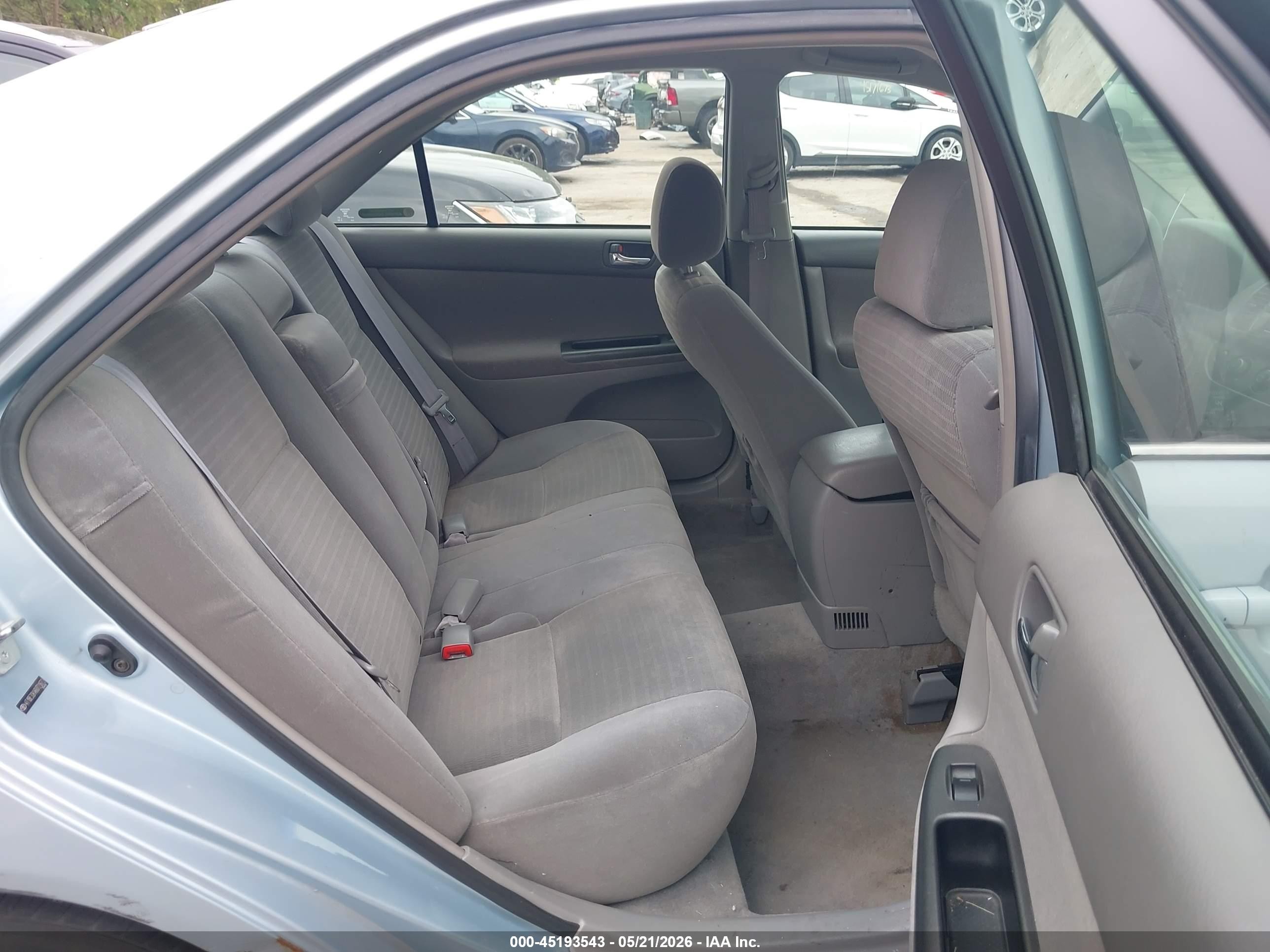 2006 Toyota Camry Le Blue vin: 4T1BE32K46U721672
