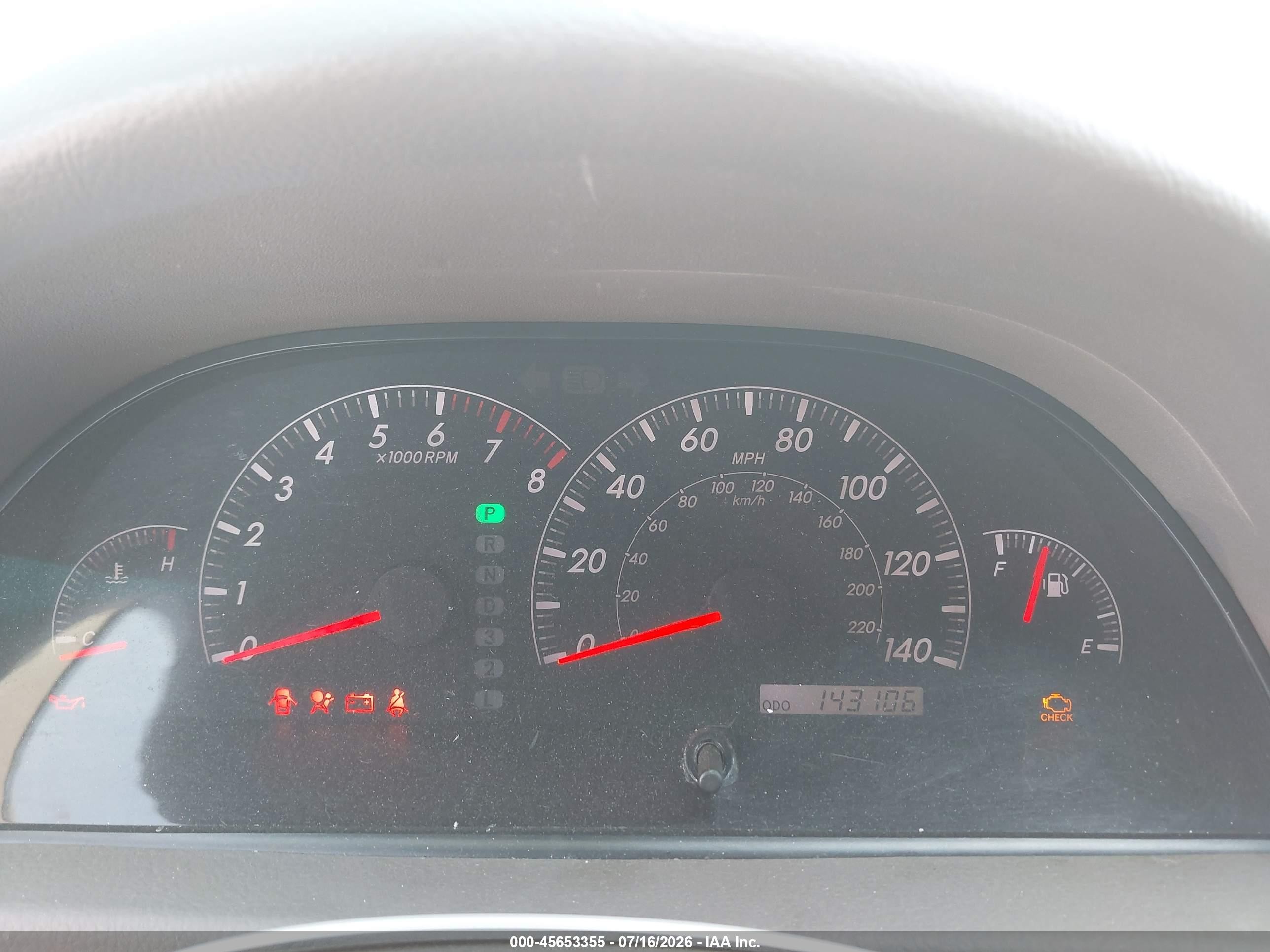 2006 Toyota Camry Le White vin: 4T1BE32K46U724426
