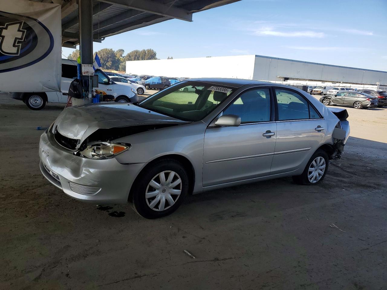 2006 Toyota Camry Le Silver vin: 4T1BE32K46U732266