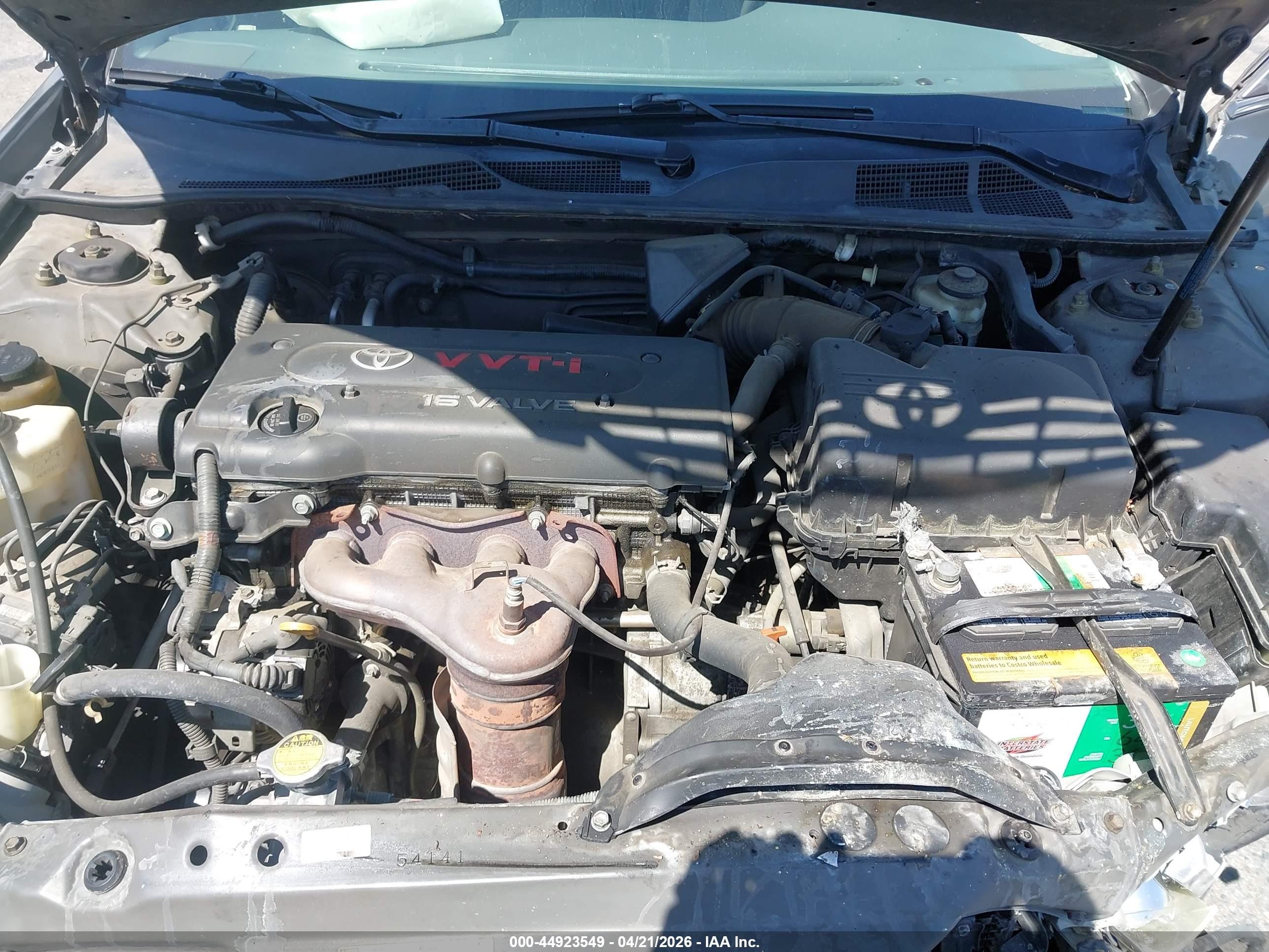 2006 Toyota Camry Le Gray vin: 4T1BE32K46U740058