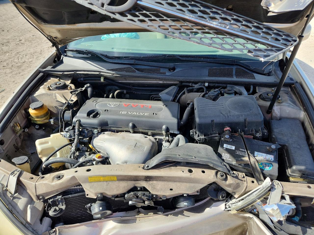 2002 Toyota Camry Le Желто-коричневый vin: 4T1BE32K52U014090