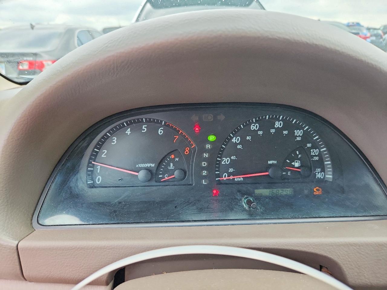 2002 Toyota Camry Le Black vin: 4T1BE32K52U076329