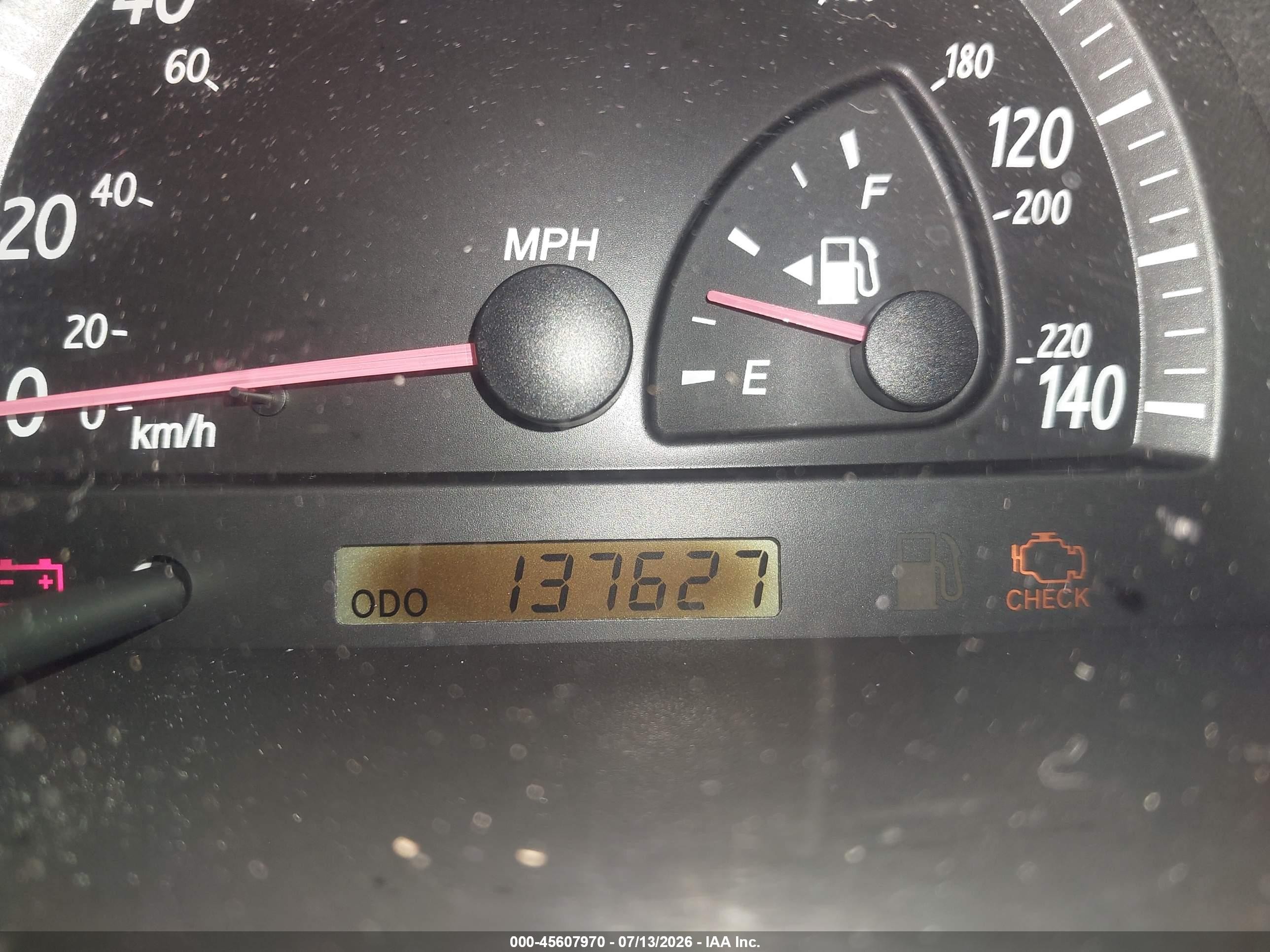 2002 Toyota Camry Le/xle/se Фиолетовый vin: 4T1BE32K52U534676