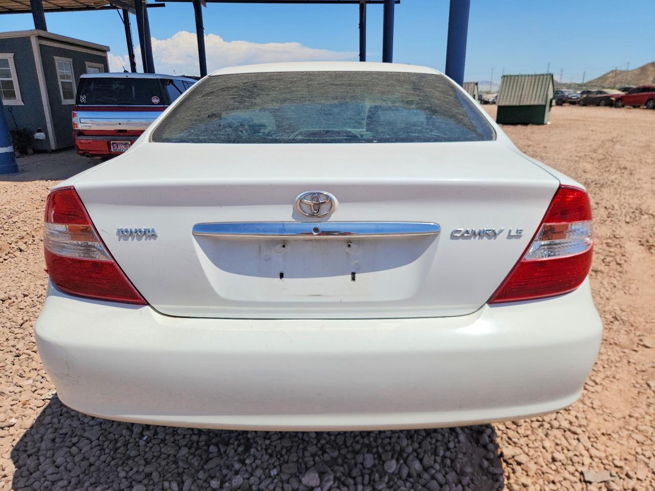 2003 Toyota Camry Le White vin: 4T1BE32K53U128429