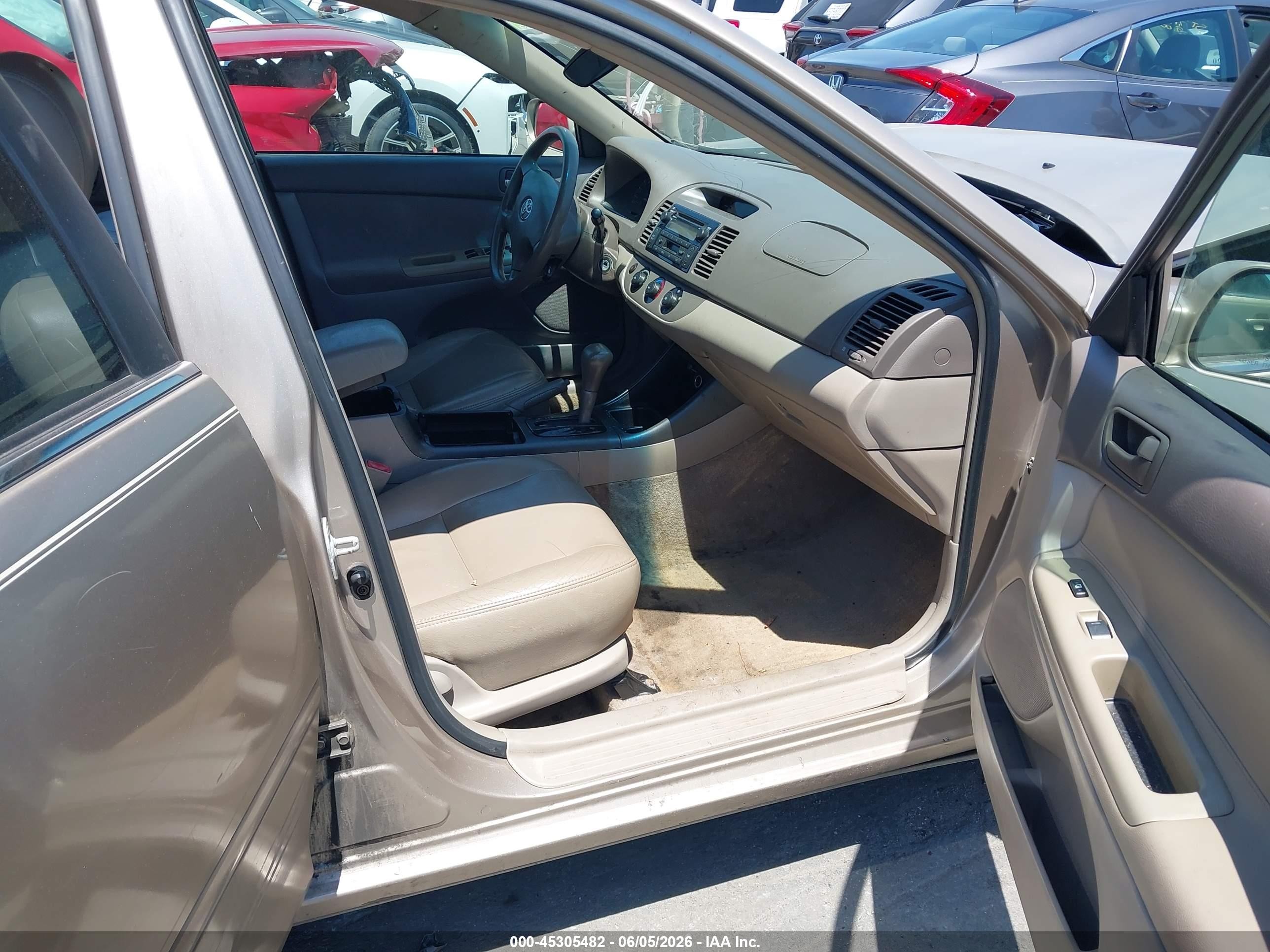 2003 Toyota Camry Le Dark Brown vin: 4T1BE32K53U153329