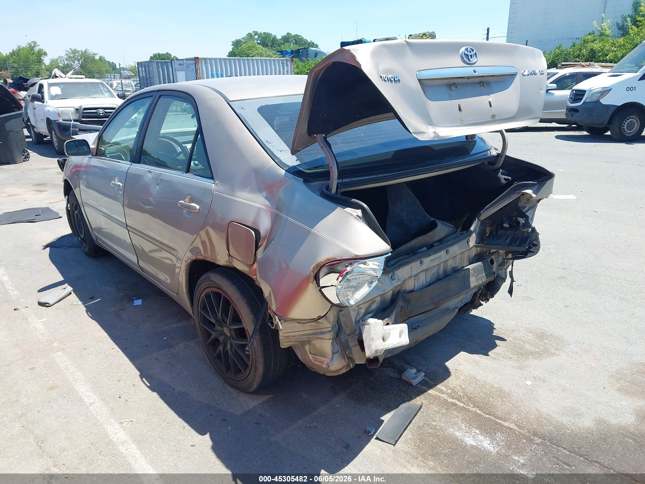 2003 Toyota Camry Le Dark Brown vin: 4T1BE32K53U153329