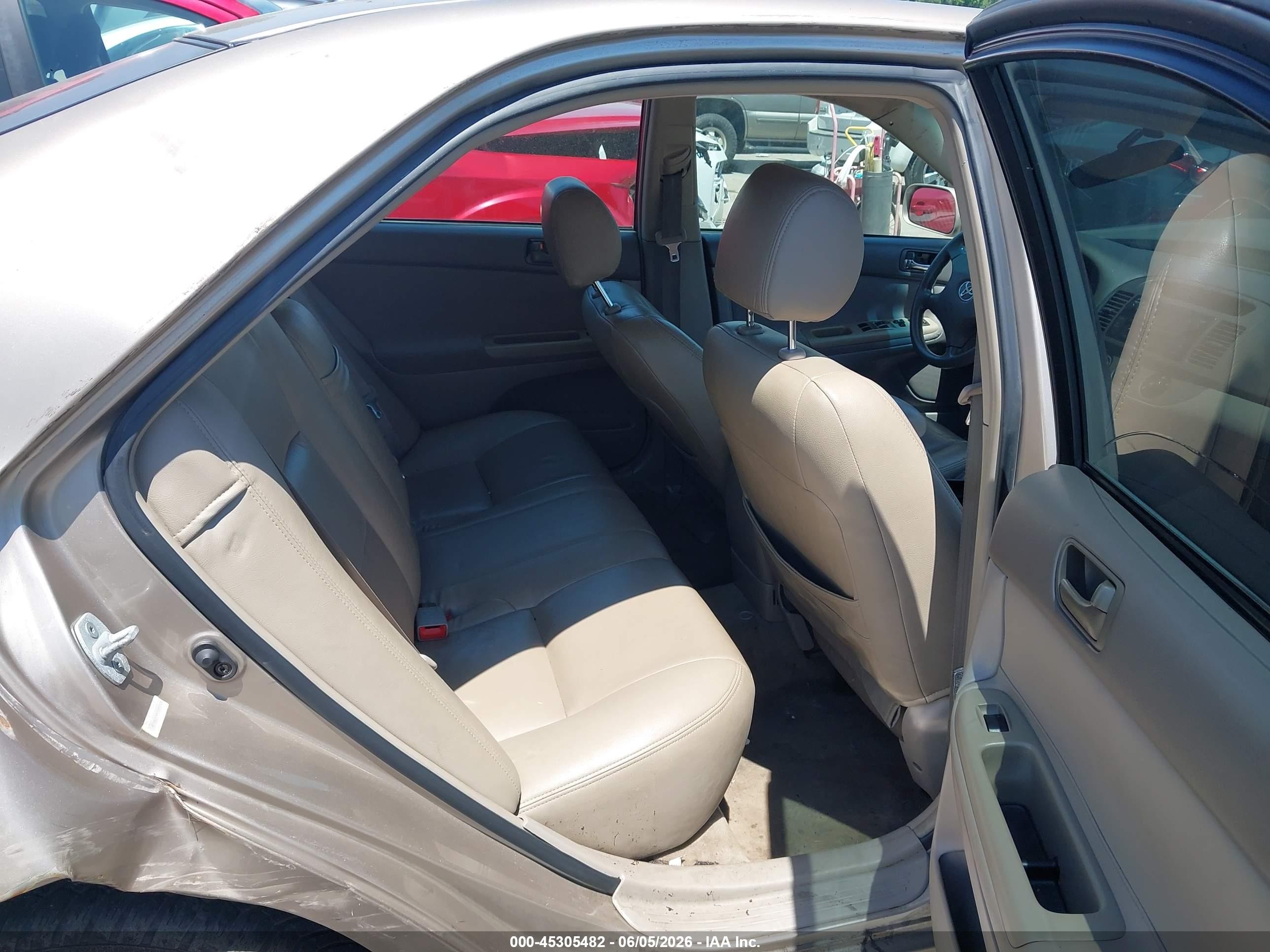 2003 Toyota Camry Le Dark Brown vin: 4T1BE32K53U153329