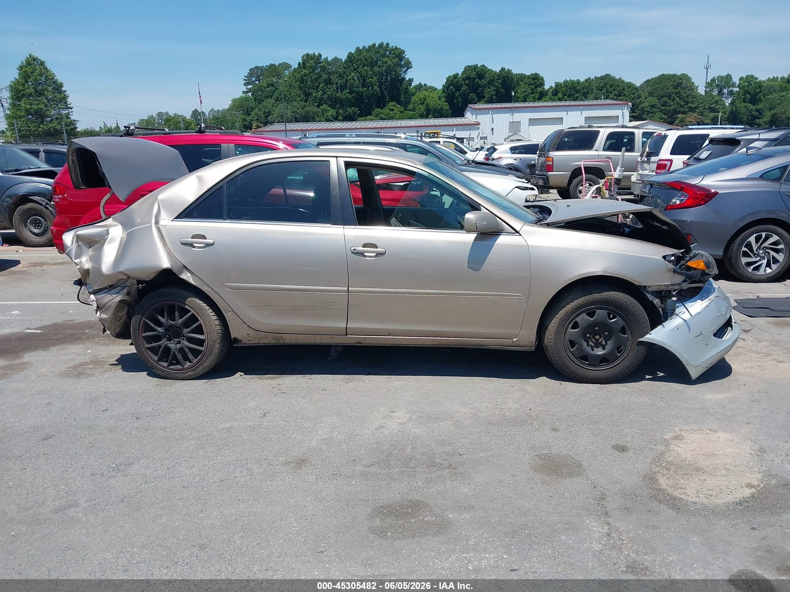 2003 Toyota Camry Le Dark Brown vin: 4T1BE32K53U153329