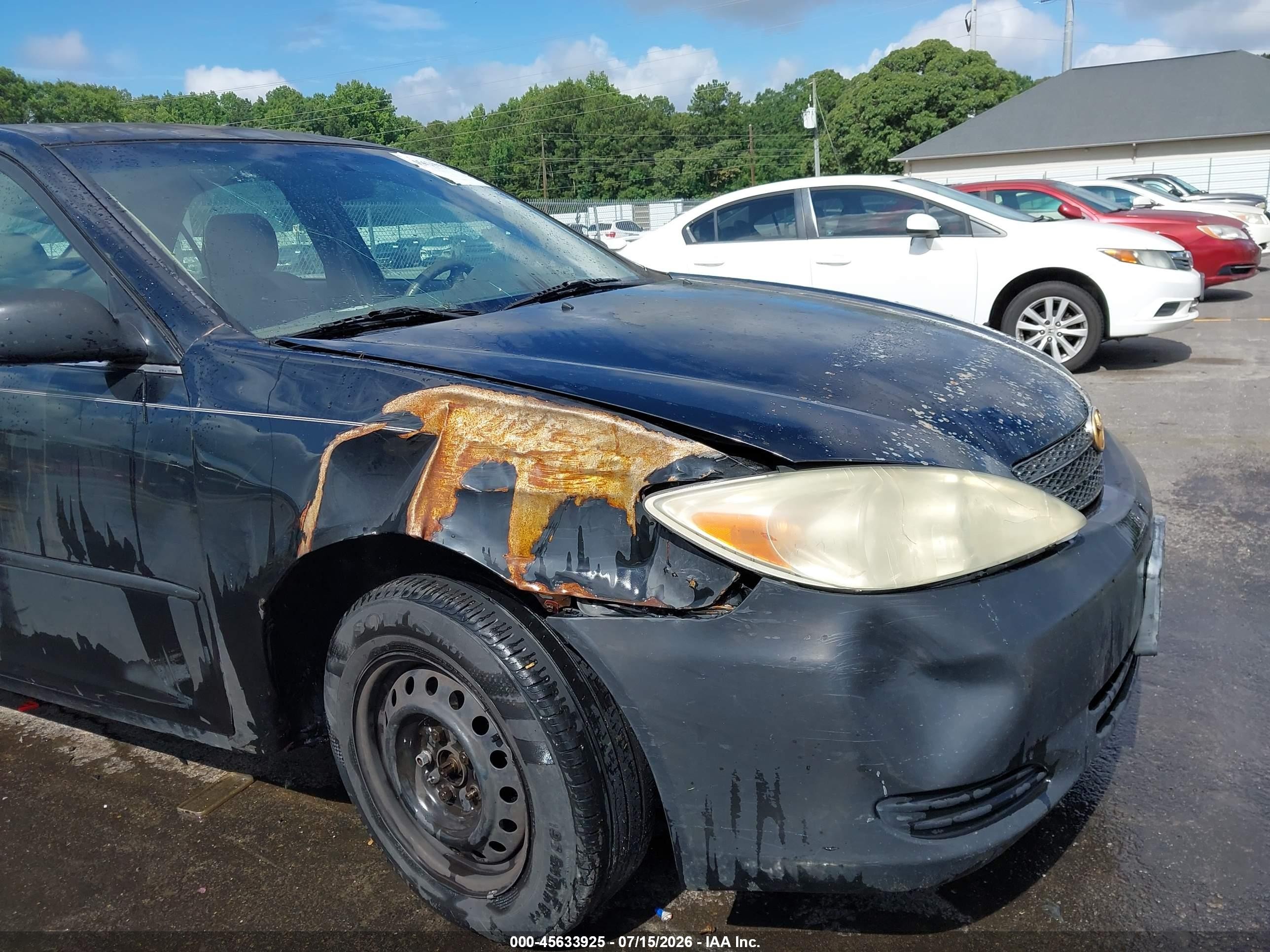 2003 Toyota Camry Le Blue vin: 4T1BE32K53U181048
