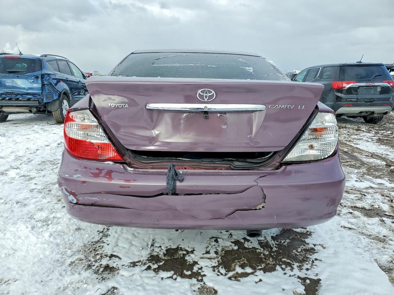 2003 Toyota Camry Le Purple vin: 4T1BE32K53U187030