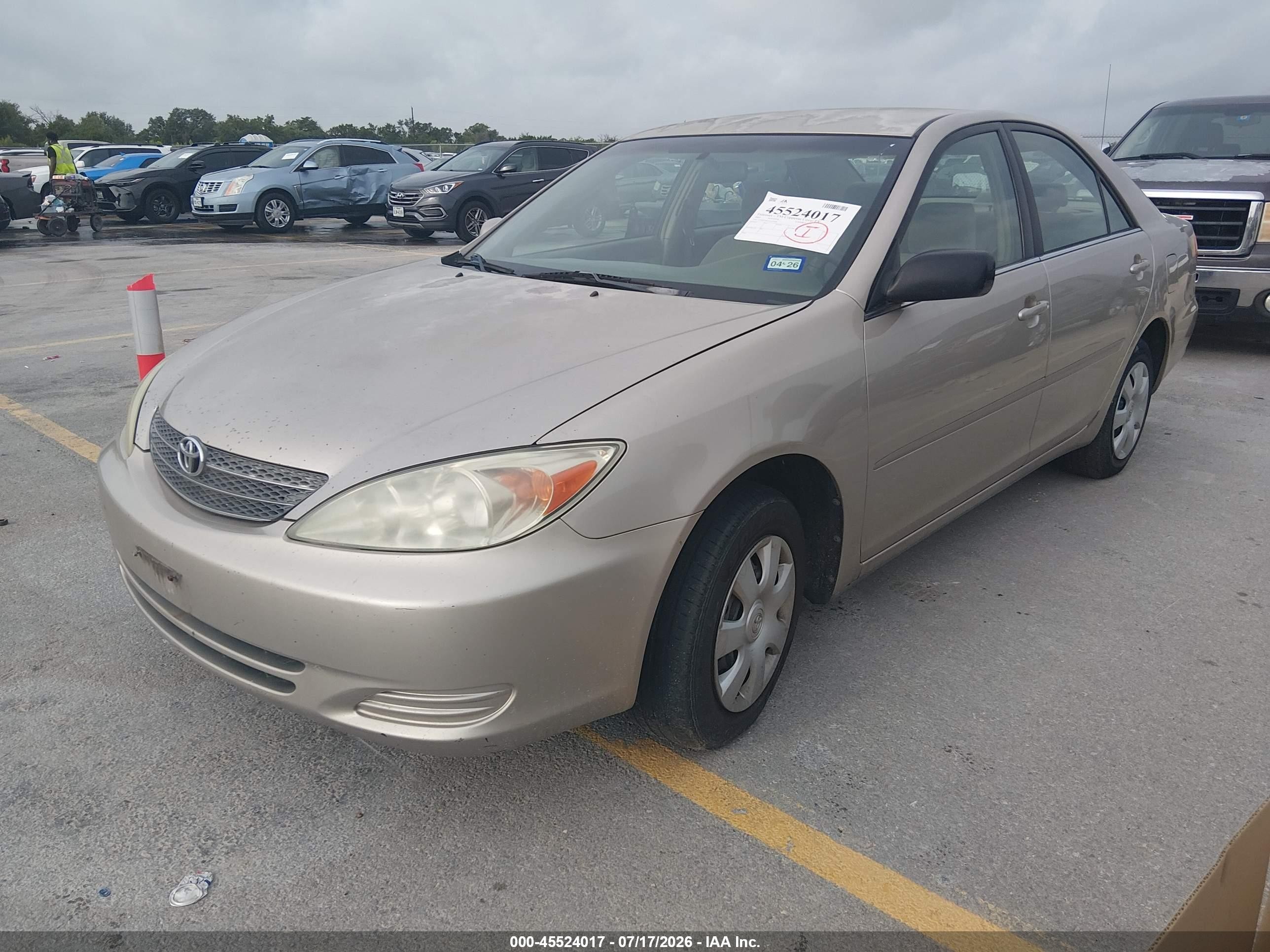2003 Toyota Camry Le Beige vin: 4T1BE32K53U223508