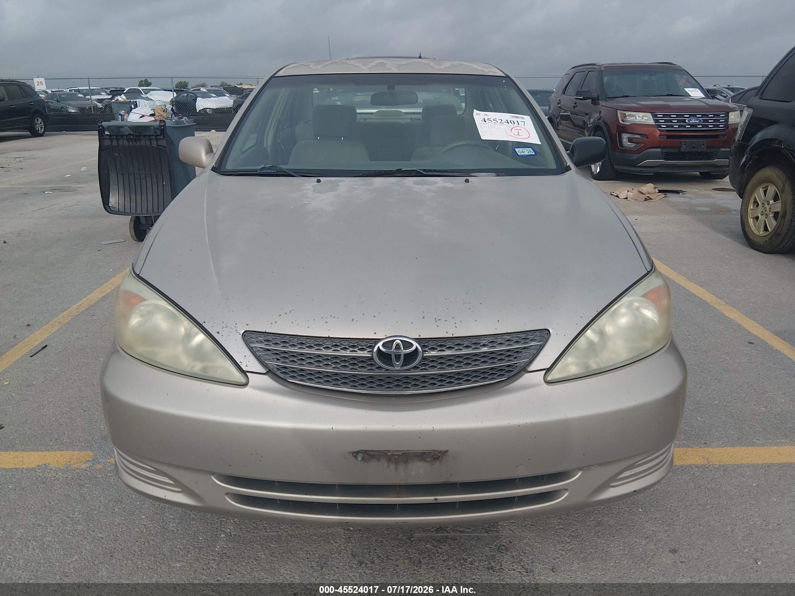 2003 Toyota Camry Le Beige vin: 4T1BE32K53U223508