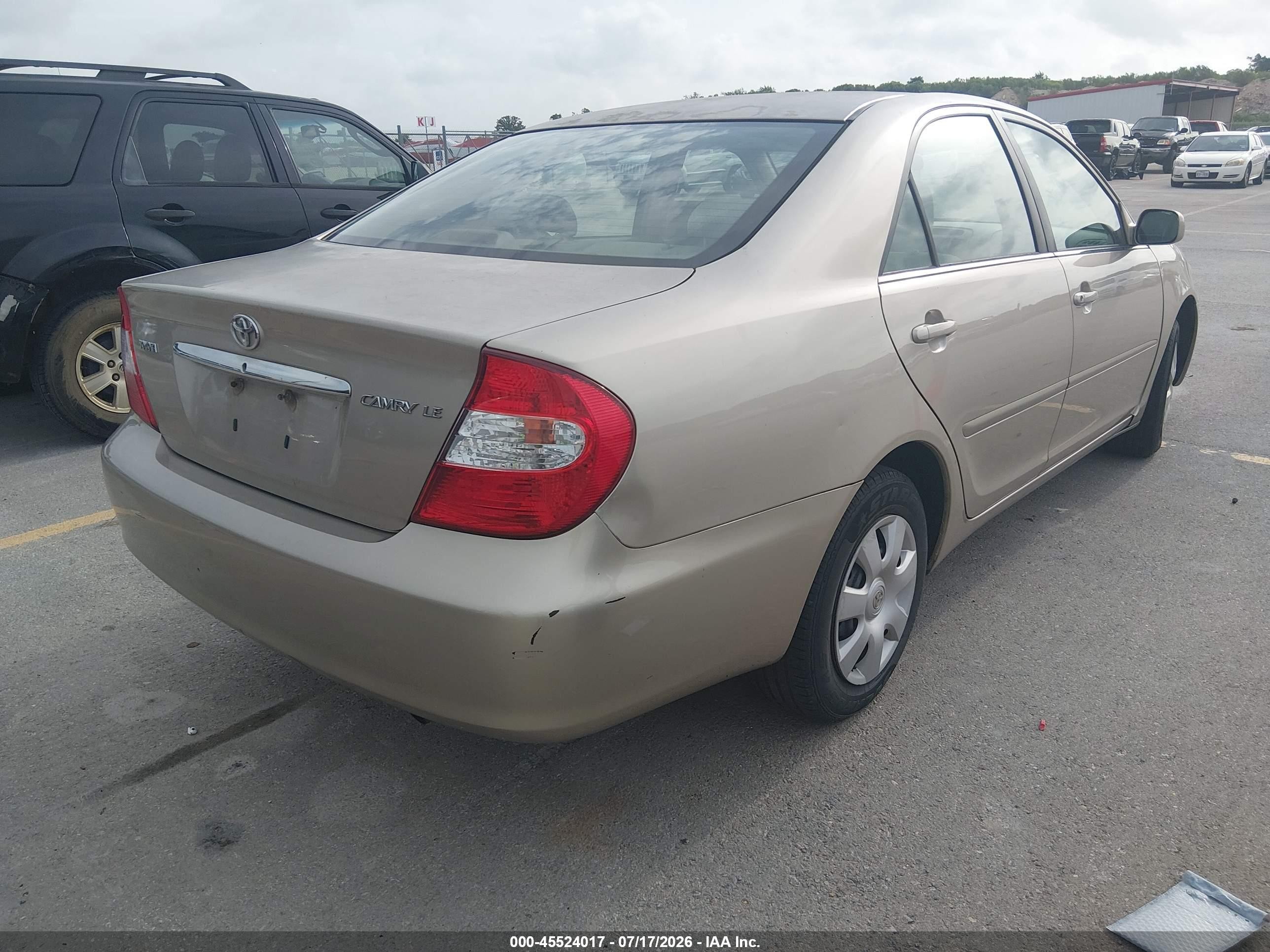 2003 Toyota Camry Le Beige vin: 4T1BE32K53U223508