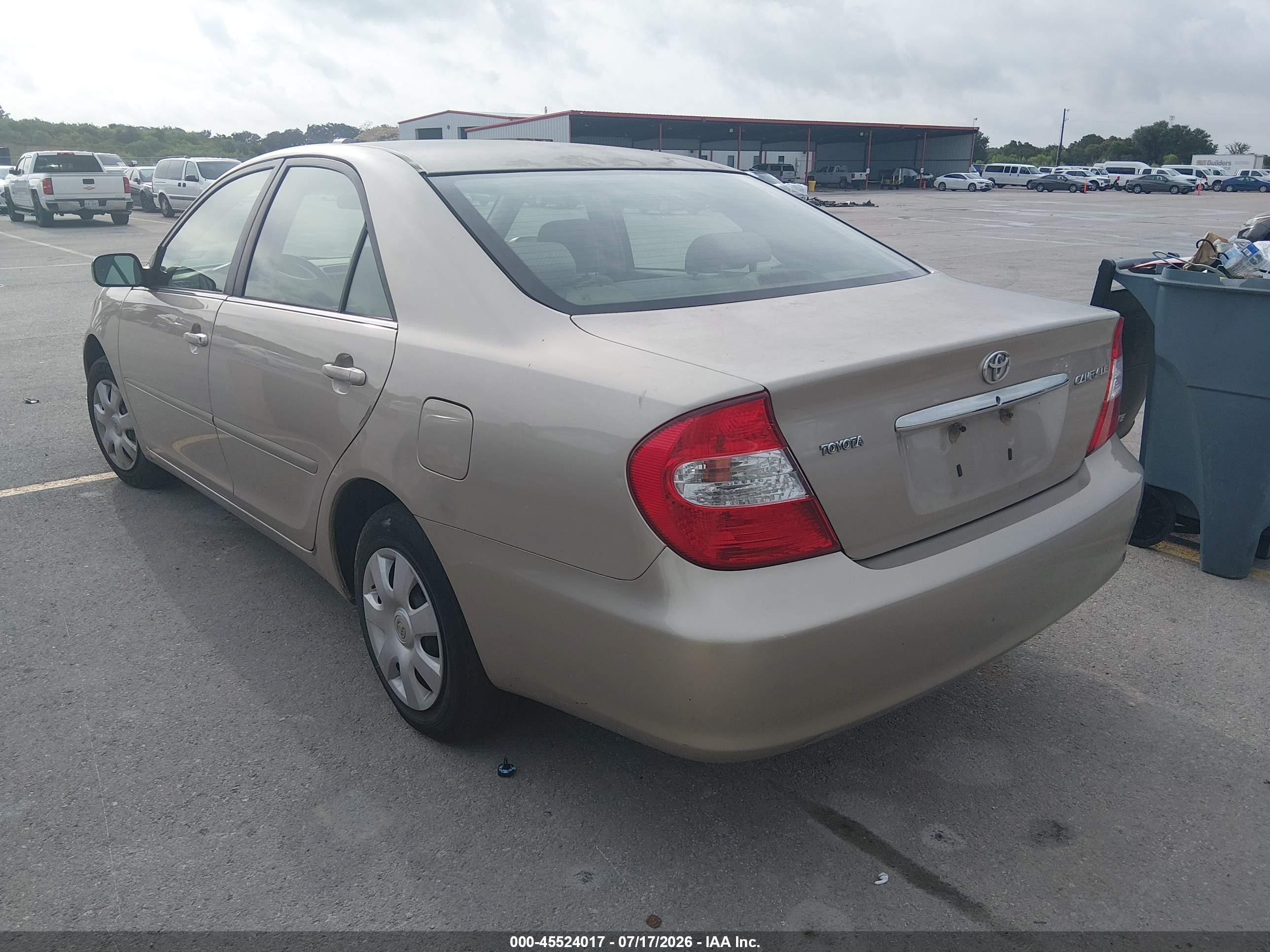 2003 Toyota Camry Le Beige vin: 4T1BE32K53U223508