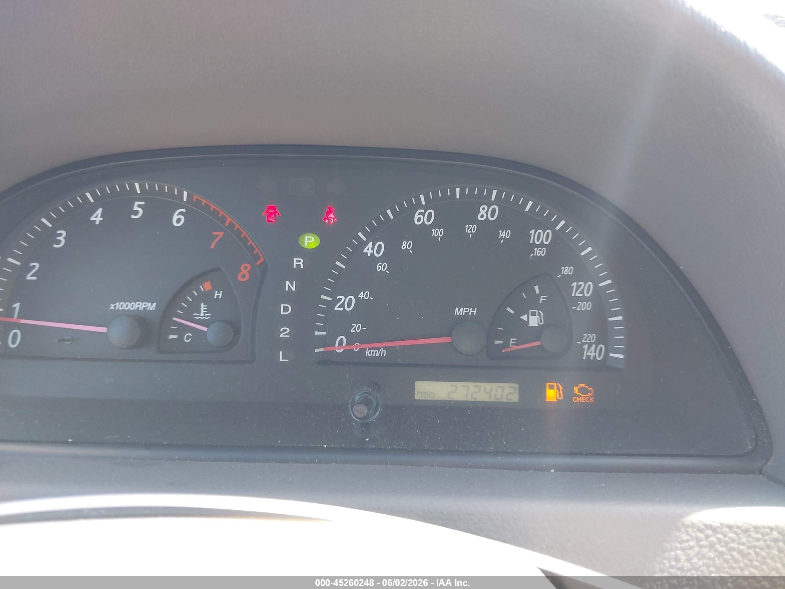 2003 Toyota Camry Le Silver vin: 4T1BE32K53U657556