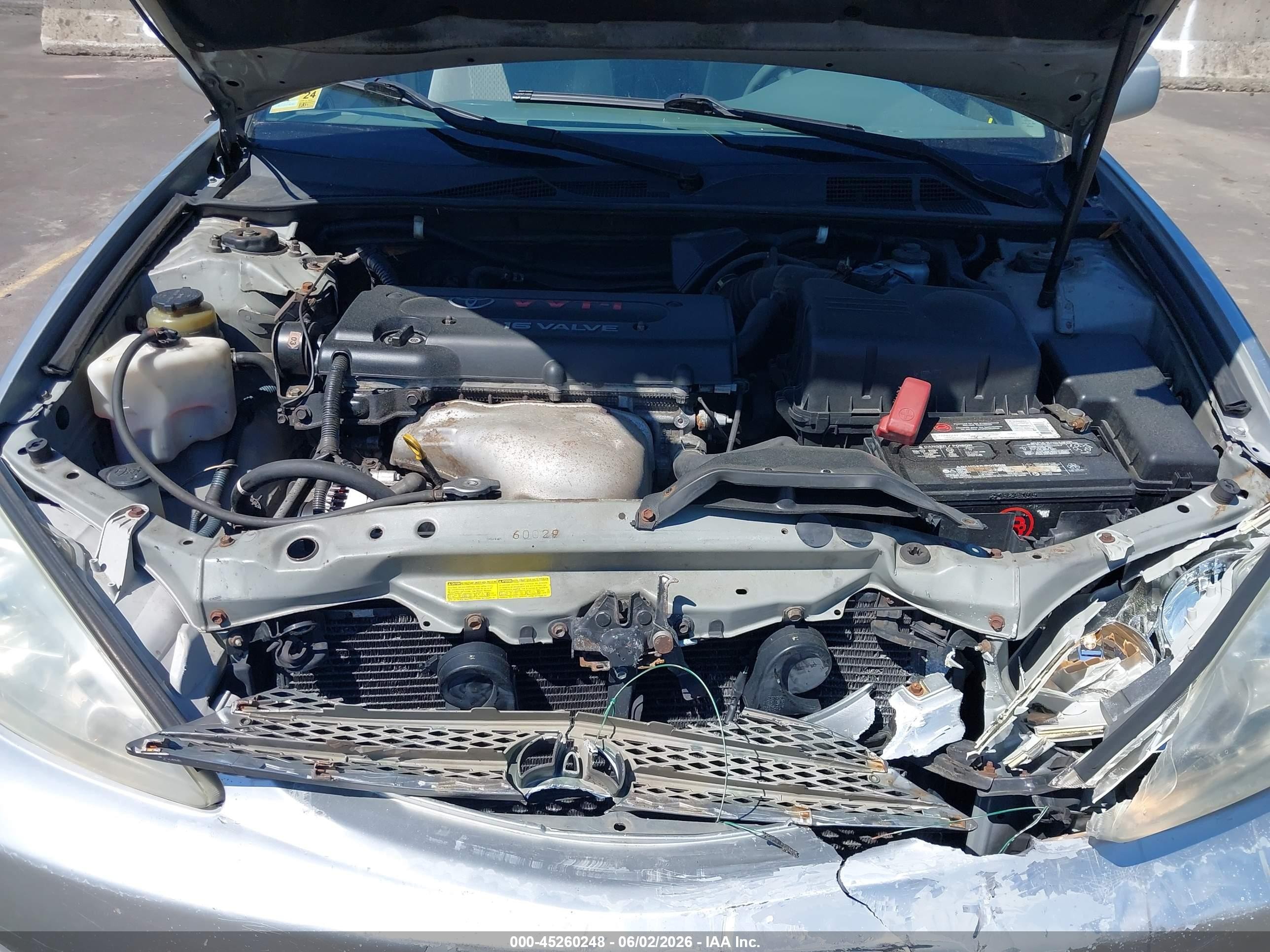 2003 Toyota Camry Le Silver vin: 4T1BE32K53U657556