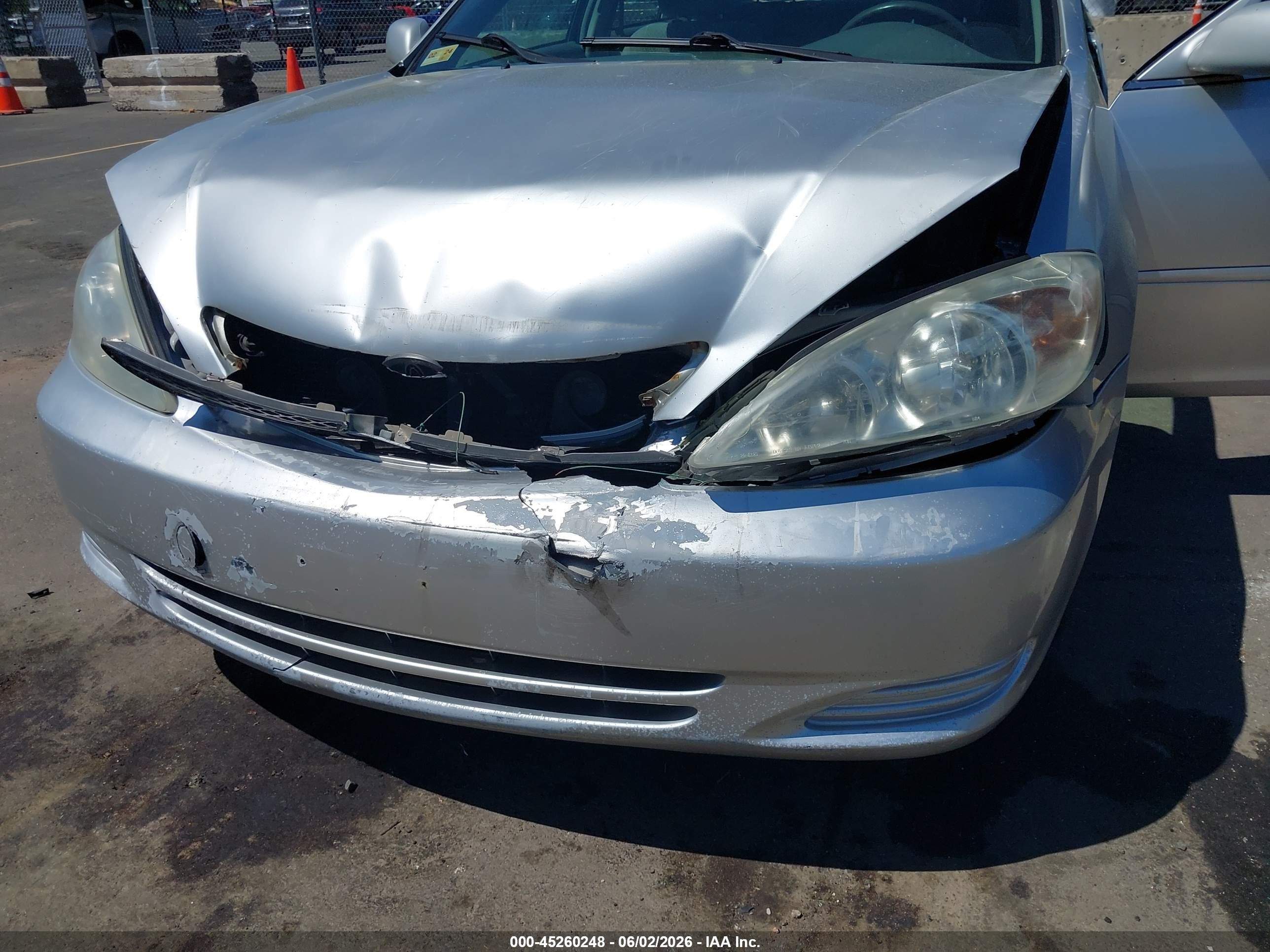 2003 Toyota Camry Le Silver vin: 4T1BE32K53U657556