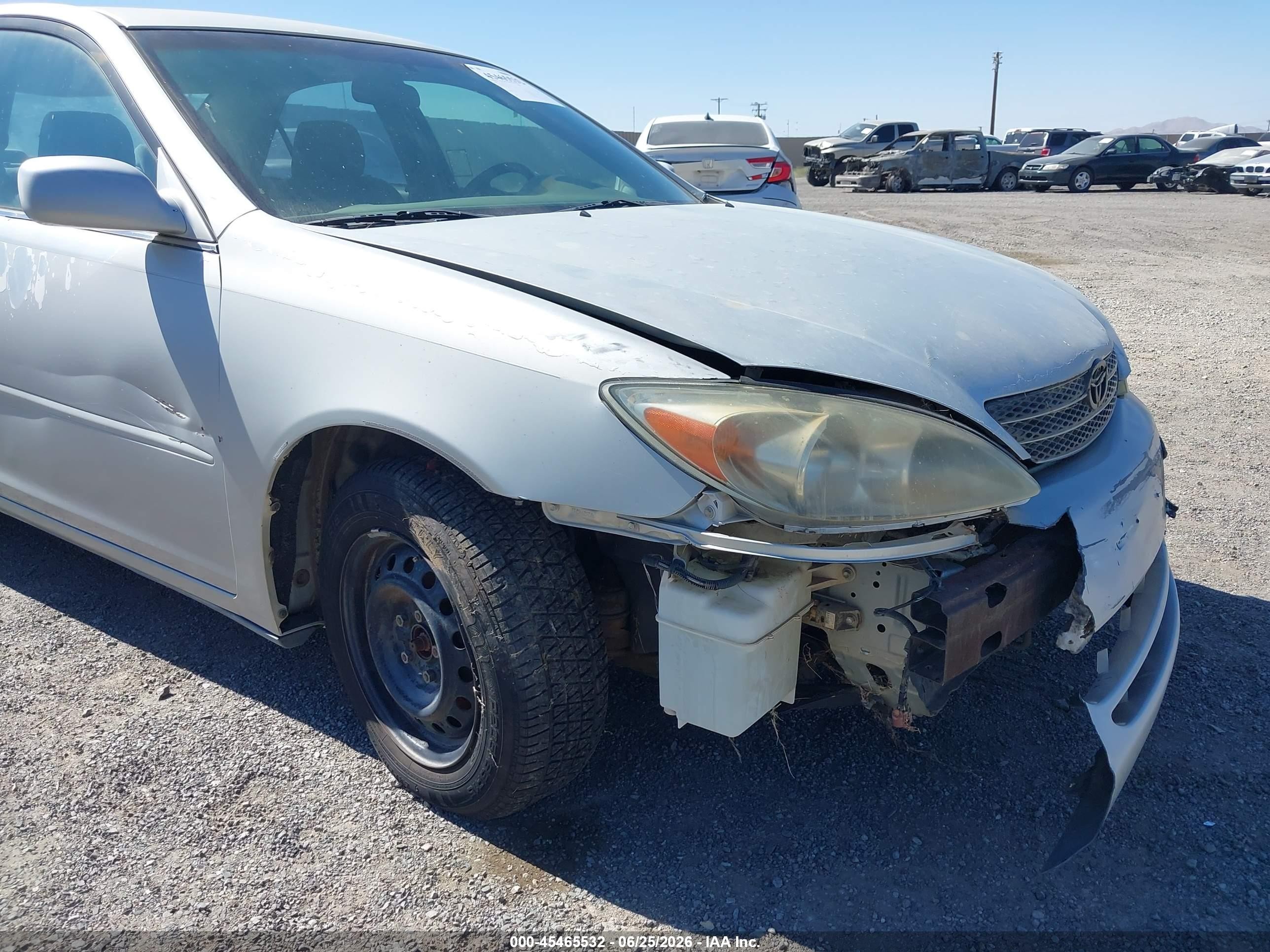 2003 Toyota Camry Le Silver vin: 4T1BE32K53U695398