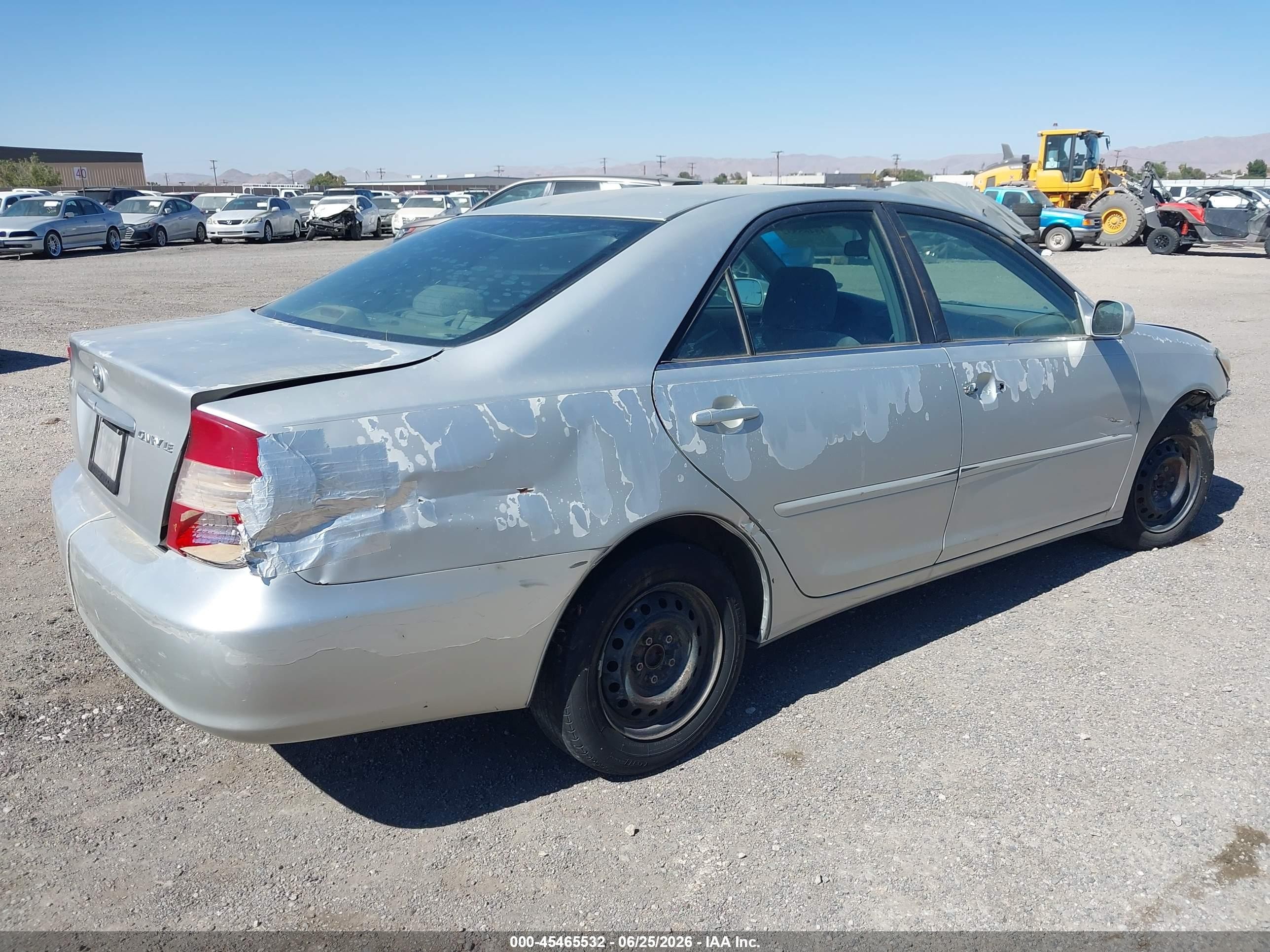 2003 Toyota Camry Le Silver vin: 4T1BE32K53U695398