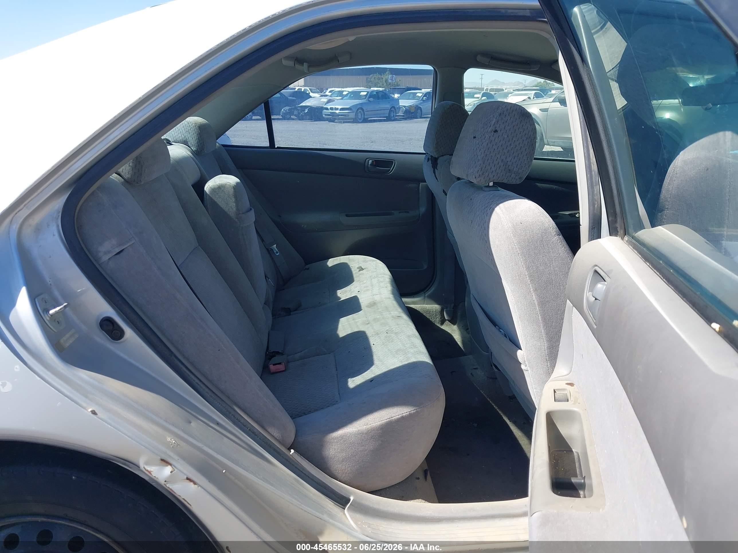 2003 Toyota Camry Le Silver vin: 4T1BE32K53U695398